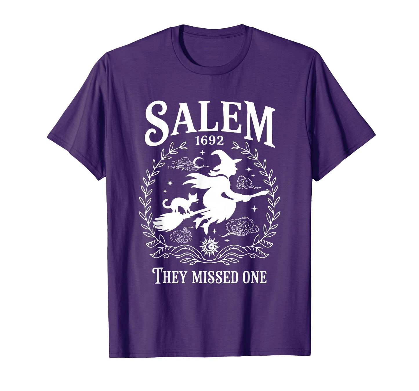 Salem Witch 1692 They Missed One Halloween Witch Girls Trip T-Shirt
