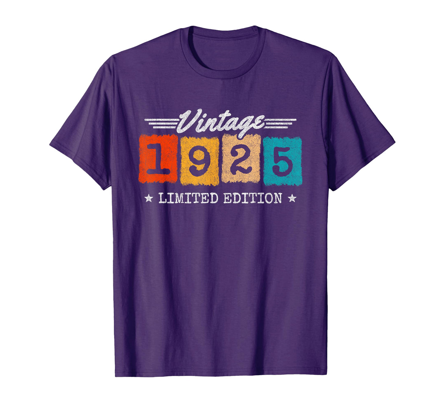 1925 Limited Edition - 1925 Birthday Year - Vintage 1925 T-Shirt