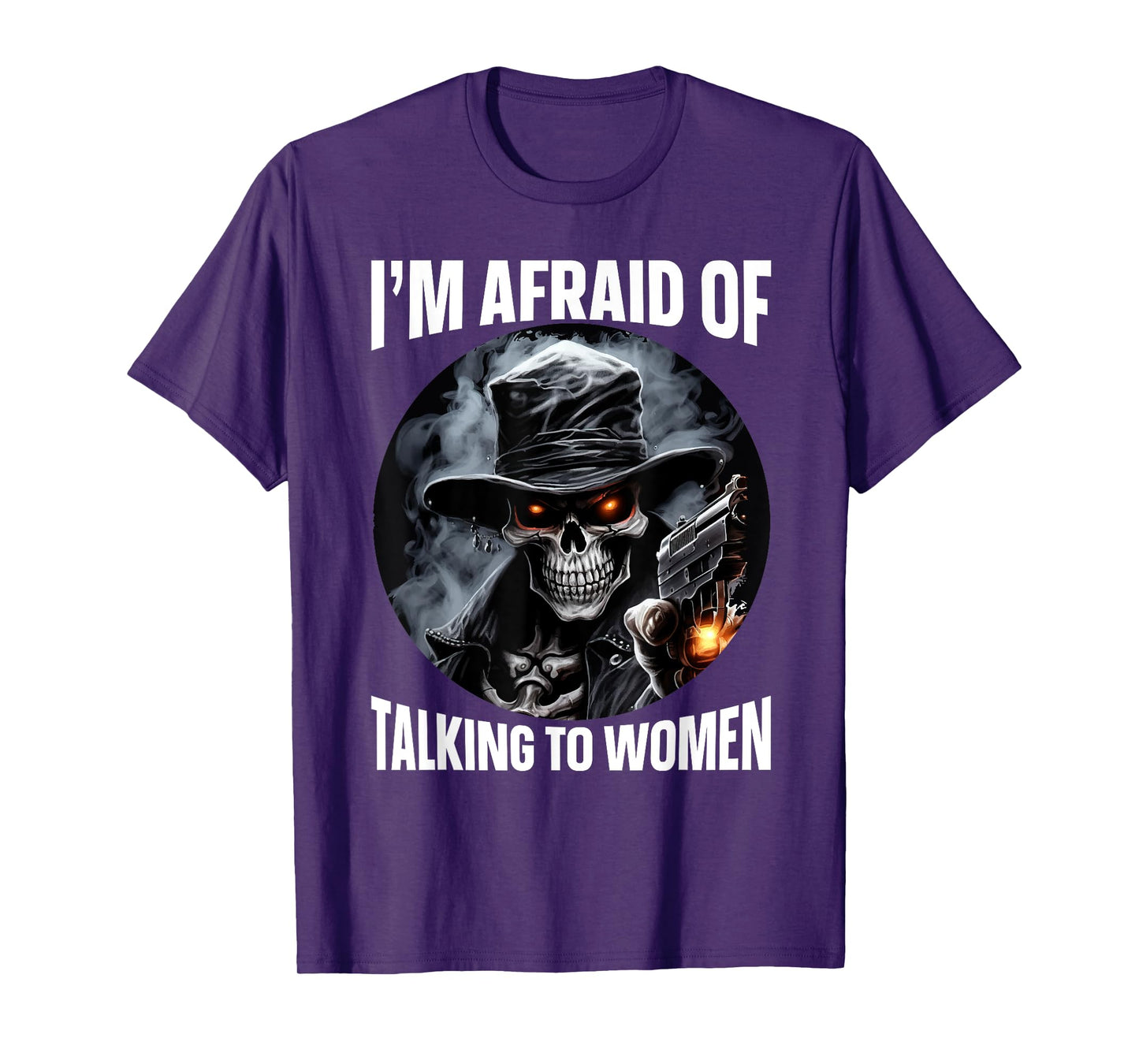 Introvert Workout Gym Shy Weightlifter I'm Afraid Of Talking To Women T-Shirt, Small, Black