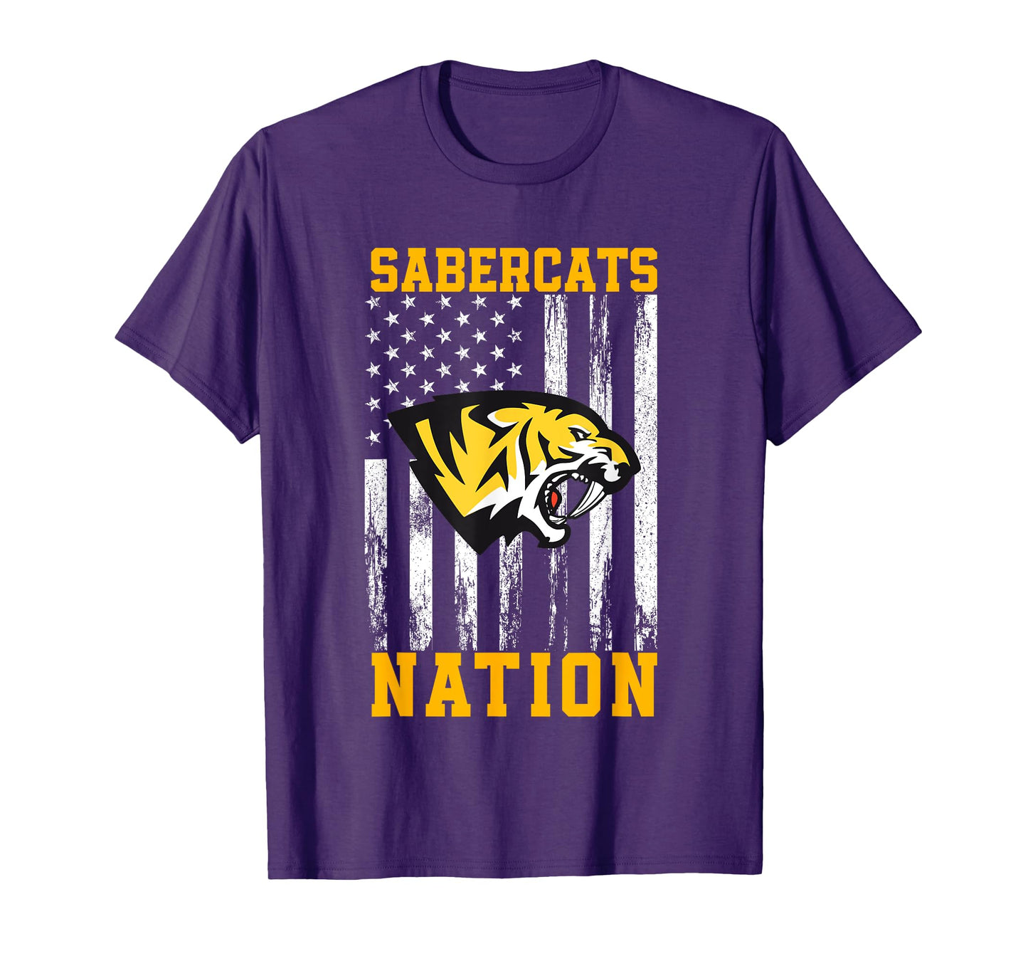 Saguaro Sabercats Logo Nation HS T-Shirt