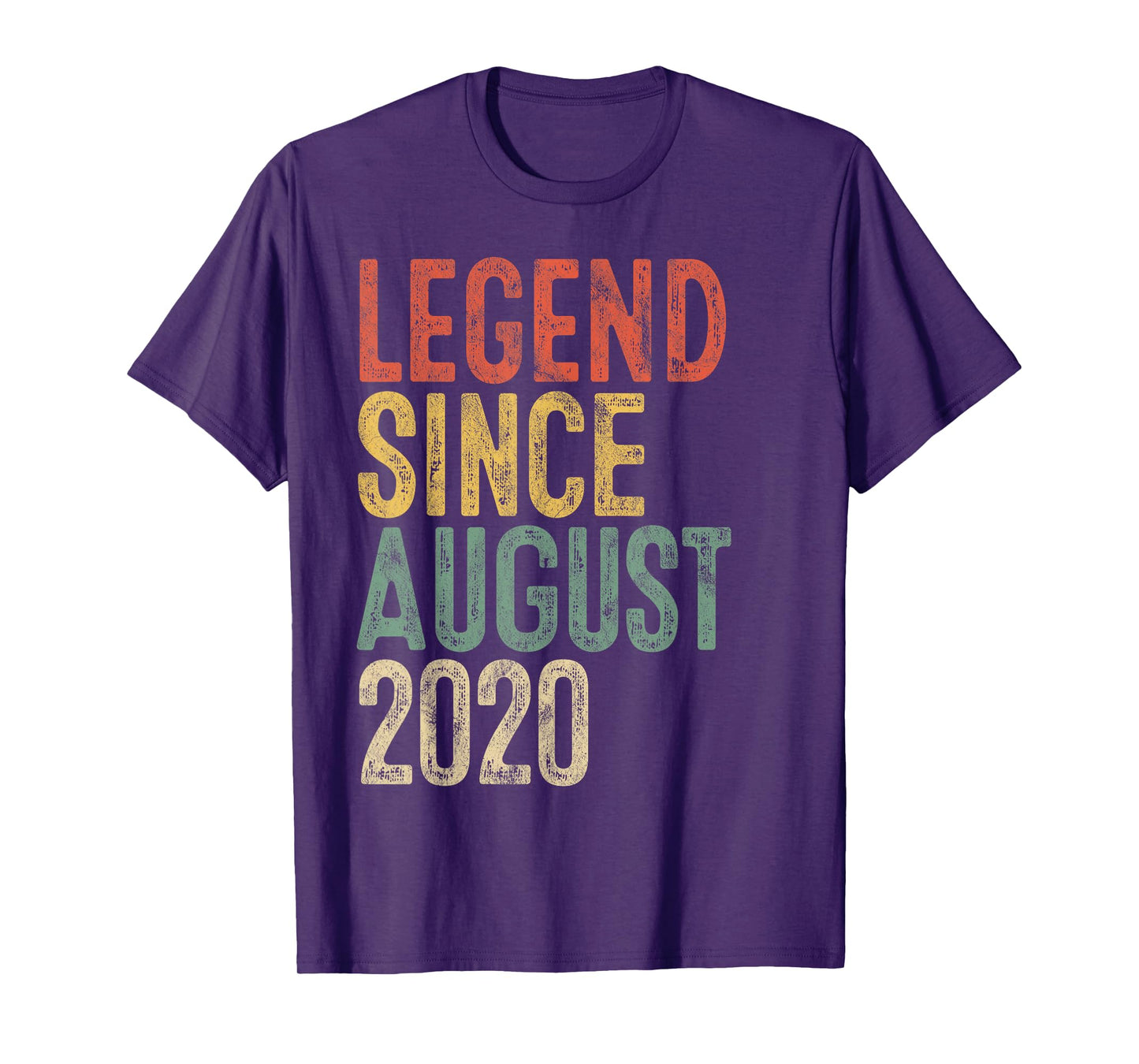 Legend 2020 5th Birthday Gifts for Boy Girl 5 Year Old T-Shirt