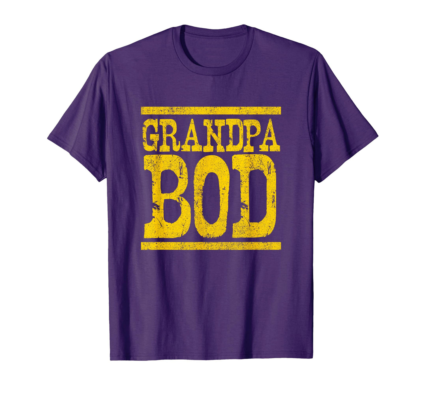 Grandpa Bod, Weightlifter Funny Gag Exercise Gym T-Shirt