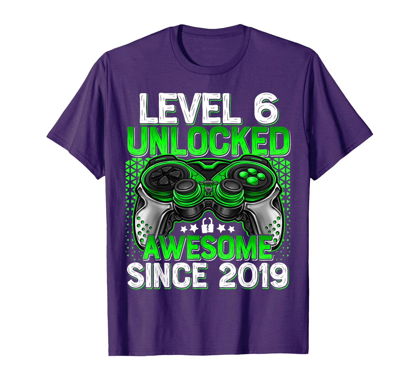 Level 6 Unlocked 6 Year Old Gifts For Boys 6th Birthday Boy T-Shirt