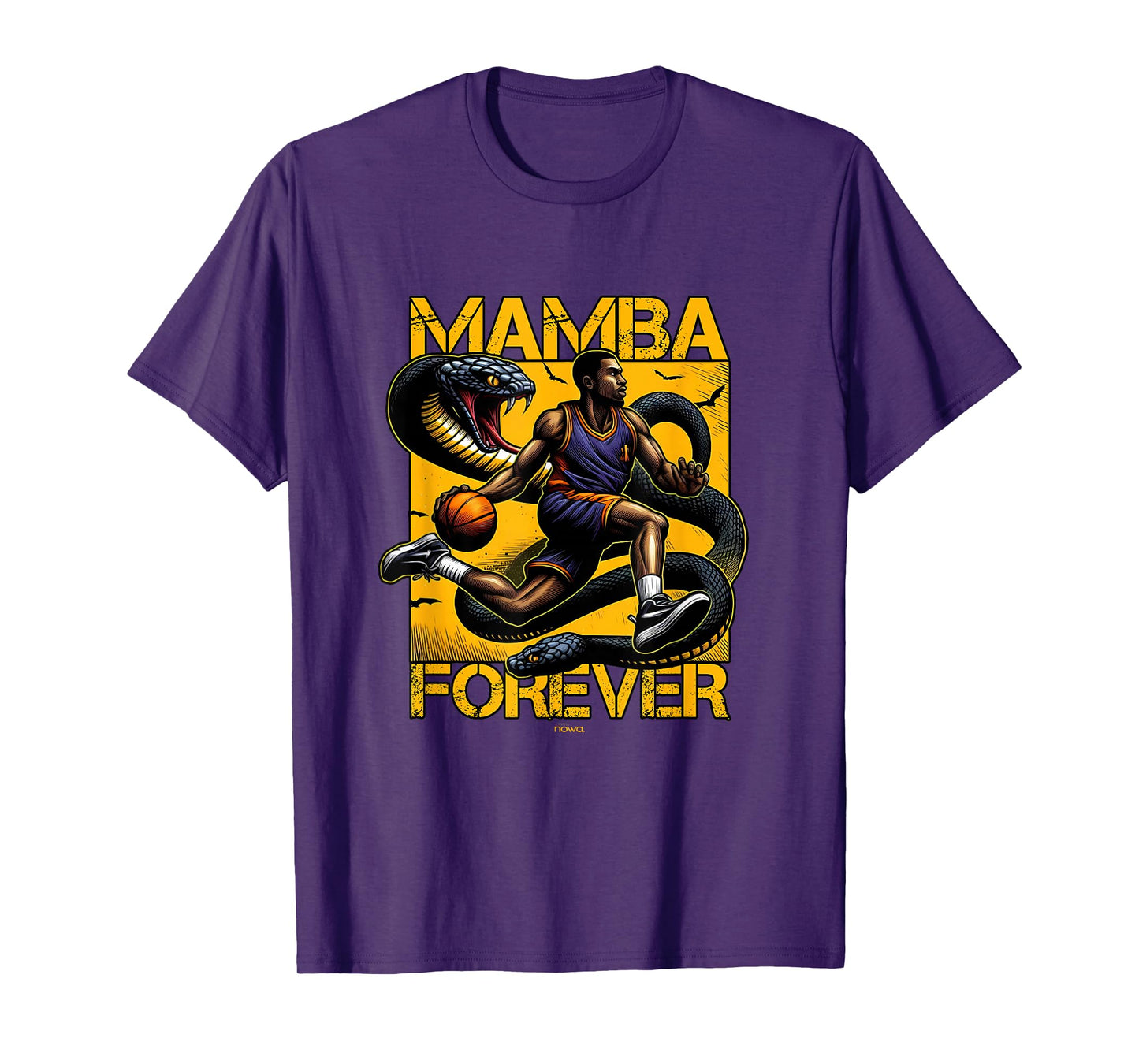 DRIVEN BY MENTALITY BASKETBALL PLAYER ON YELLOW GROUND T-Shirt