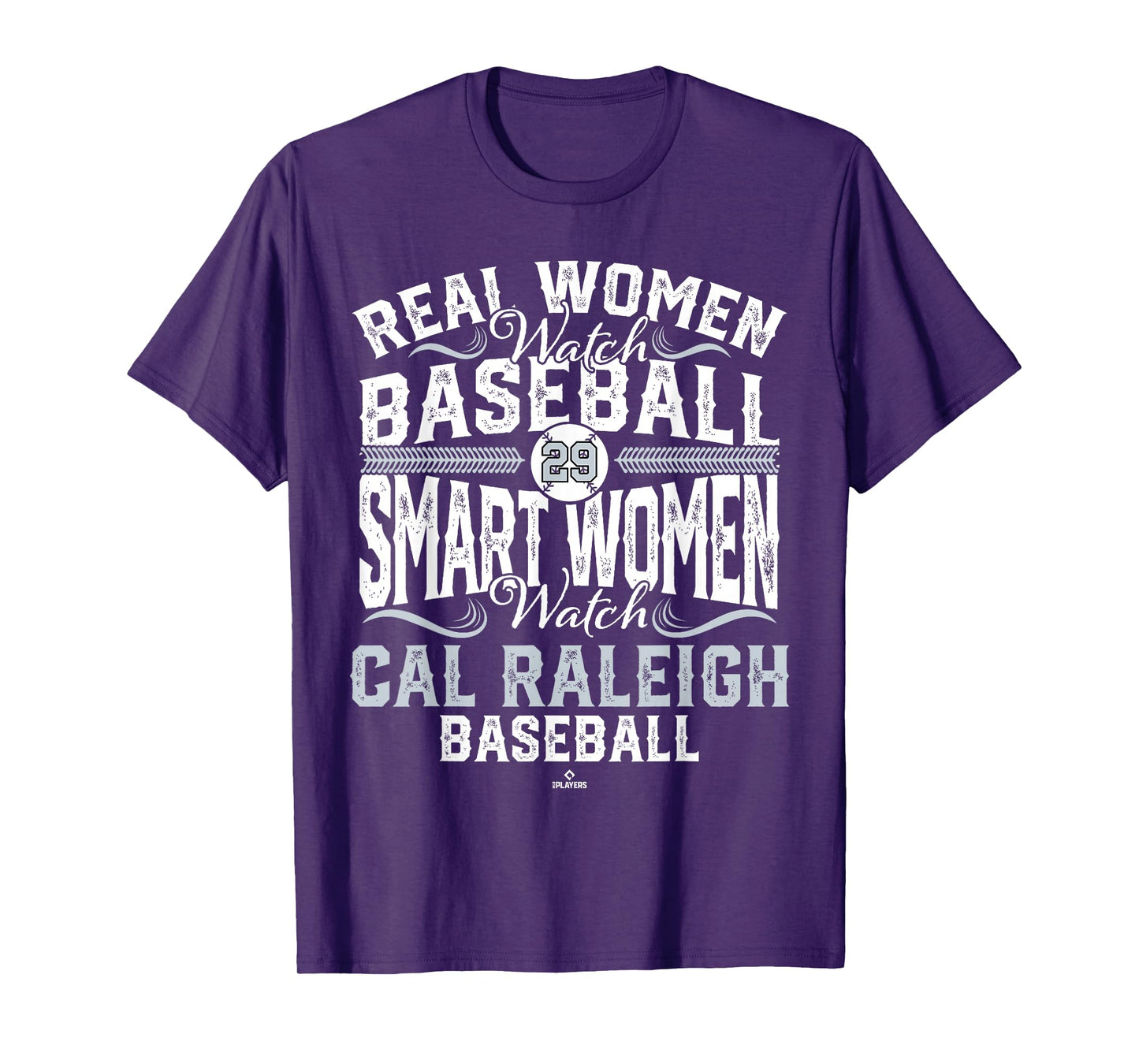 Smart Women Watch Cal Raleigh Seattle Baseball MLBPA T-Shirt