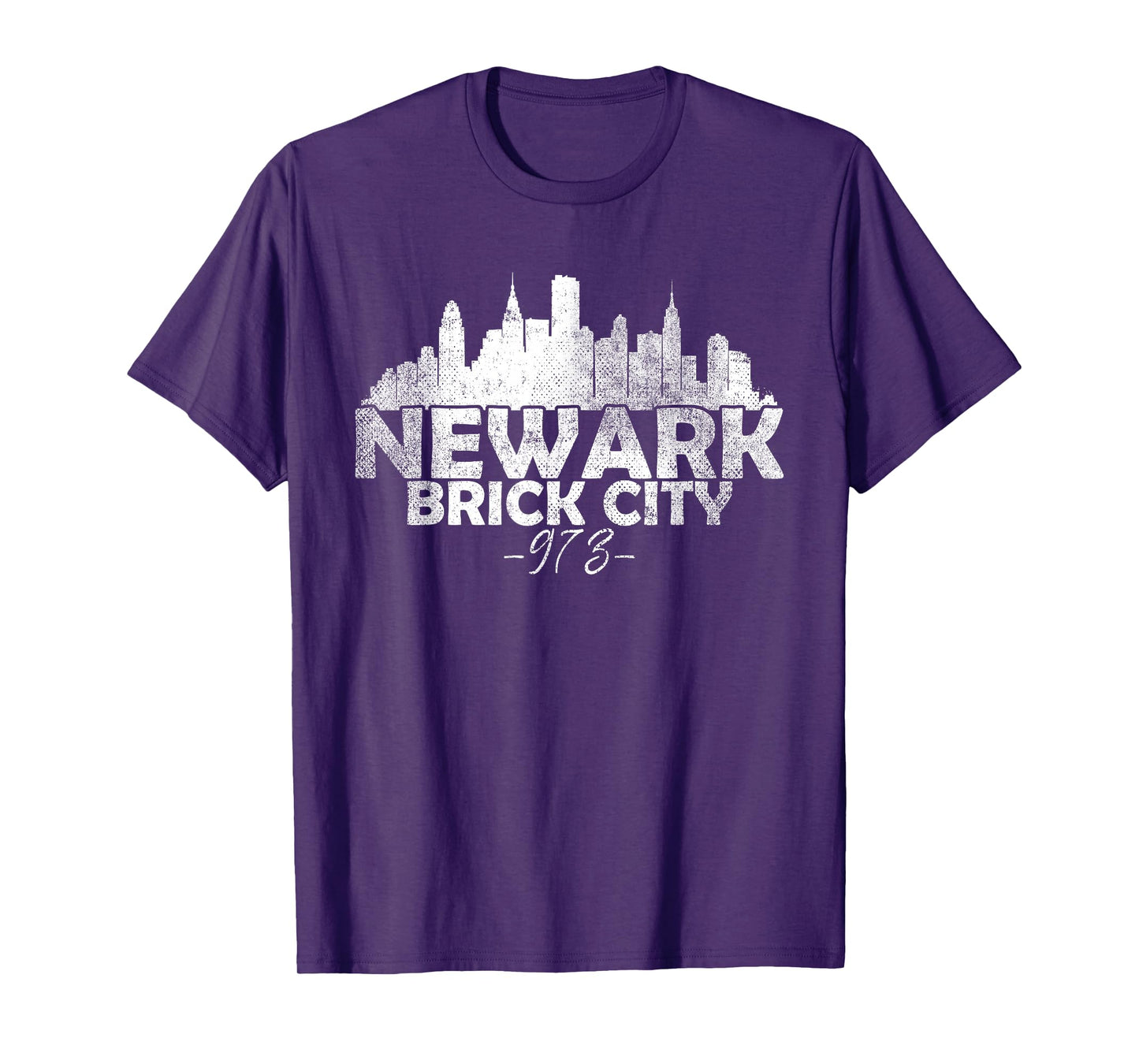 Newark New Jersey NJ | Brick City Skyline T-Shirt