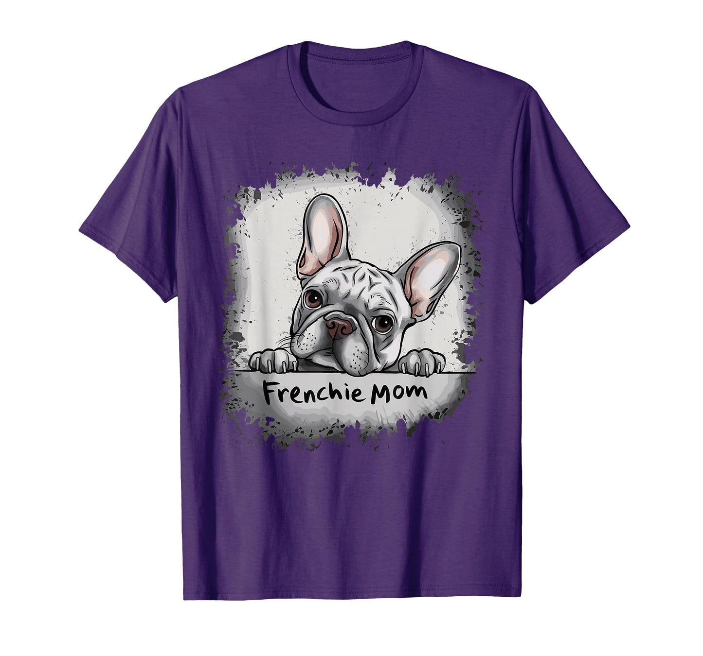 Retro French Bulldog Mom T-Shirt