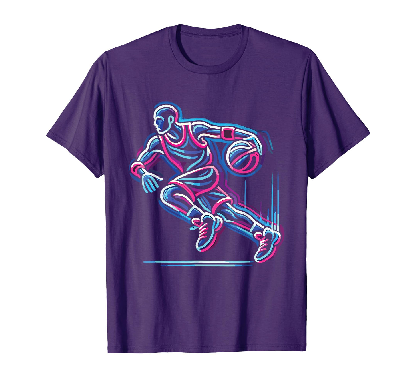 Basketball & Basketball Graphic | Boys, Kids, | Men & Women T-Shirt