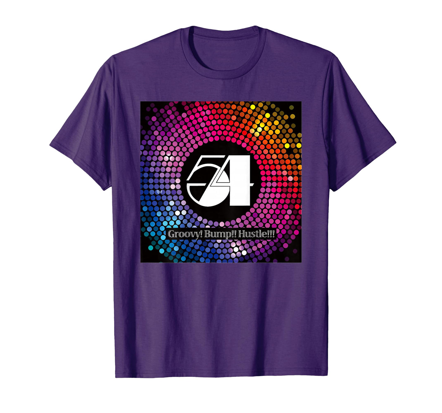 Disco Freaks Store Studio 54 Disco Groovy 015 Back Printed T-Shirt
