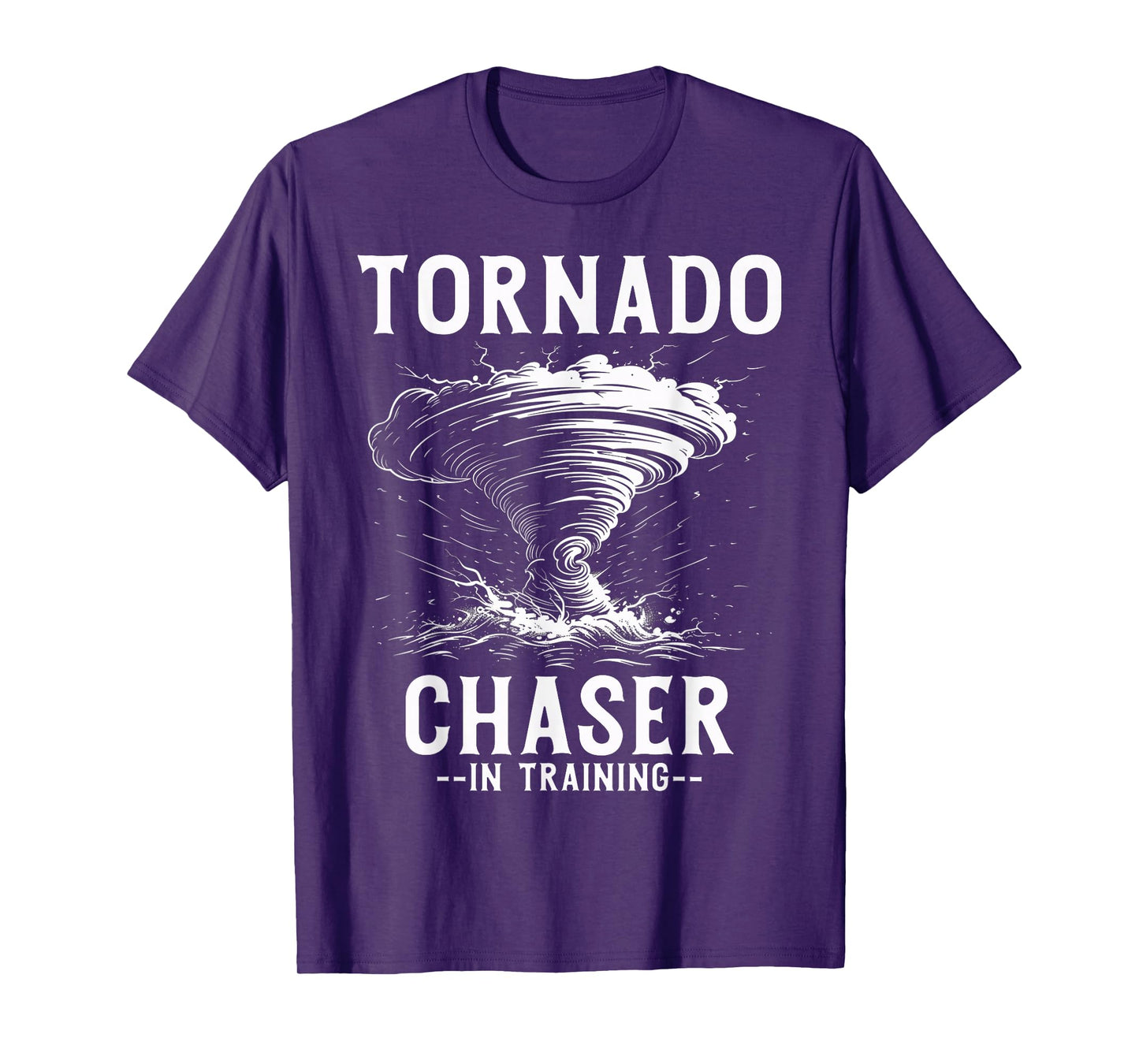 Tornado Chaser In Training Meteorologist Storm Chasing T-Shirt