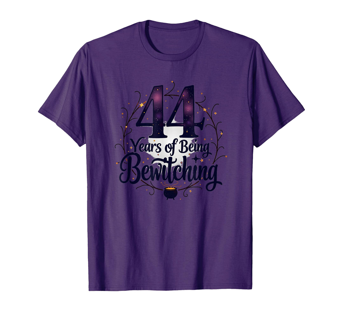 44 Years Bewitching Birthday Gift Magical Celebration T-Shirt