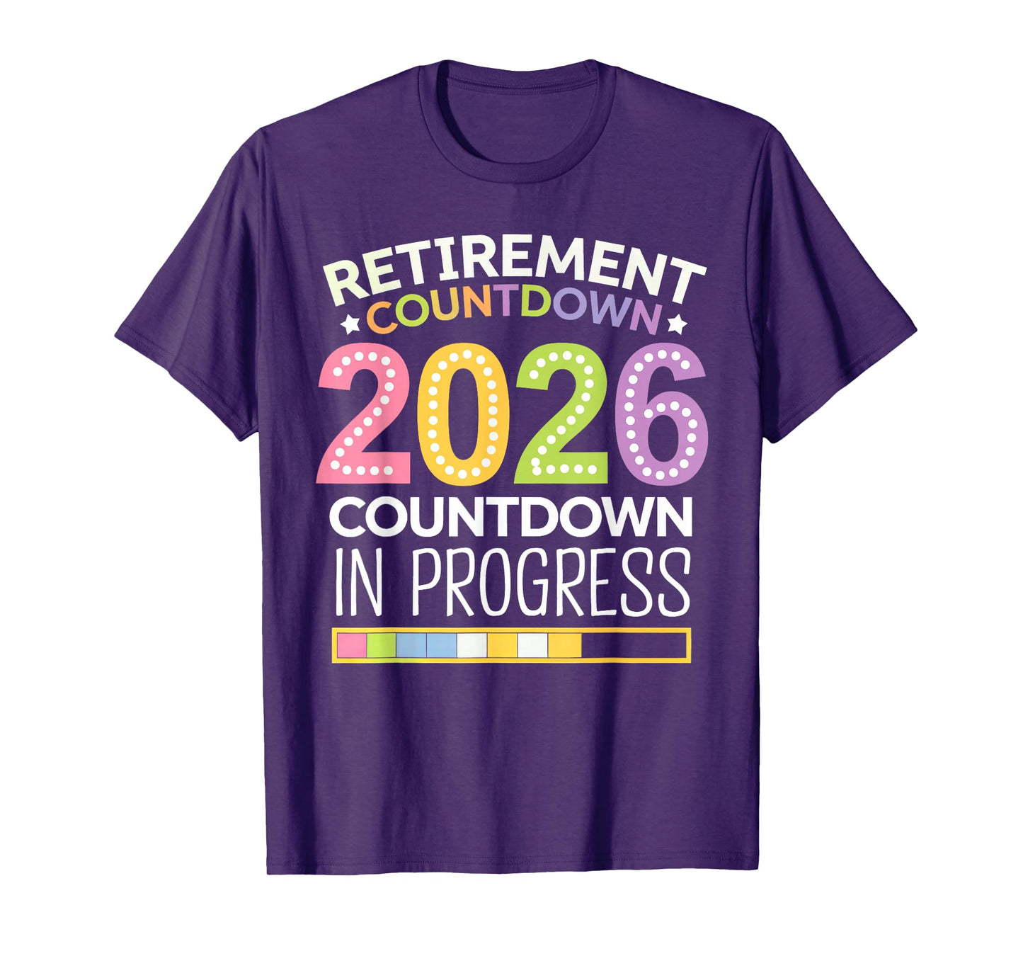 Retirement Class Of 2026 Teacher Countdown Loading Teacher T-Shirt