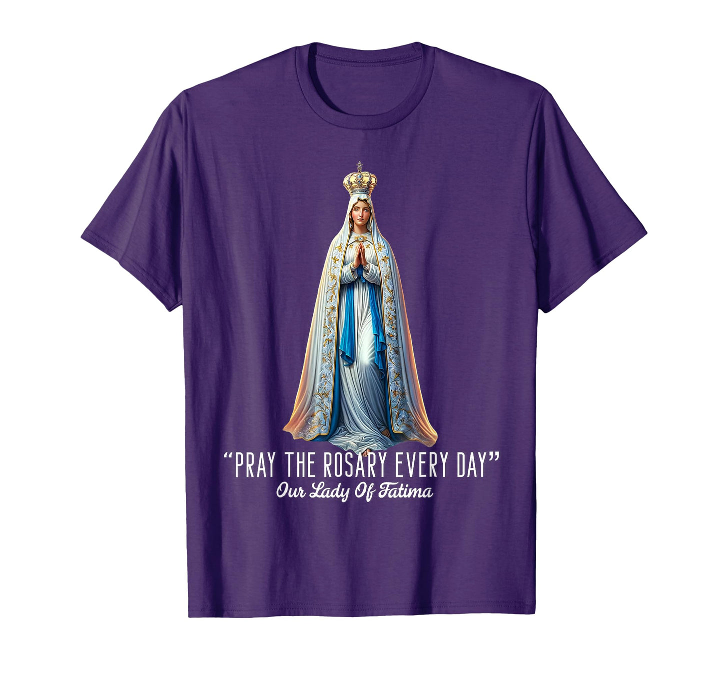 Our Lady of Fatima Marian Catholic T-Shirt