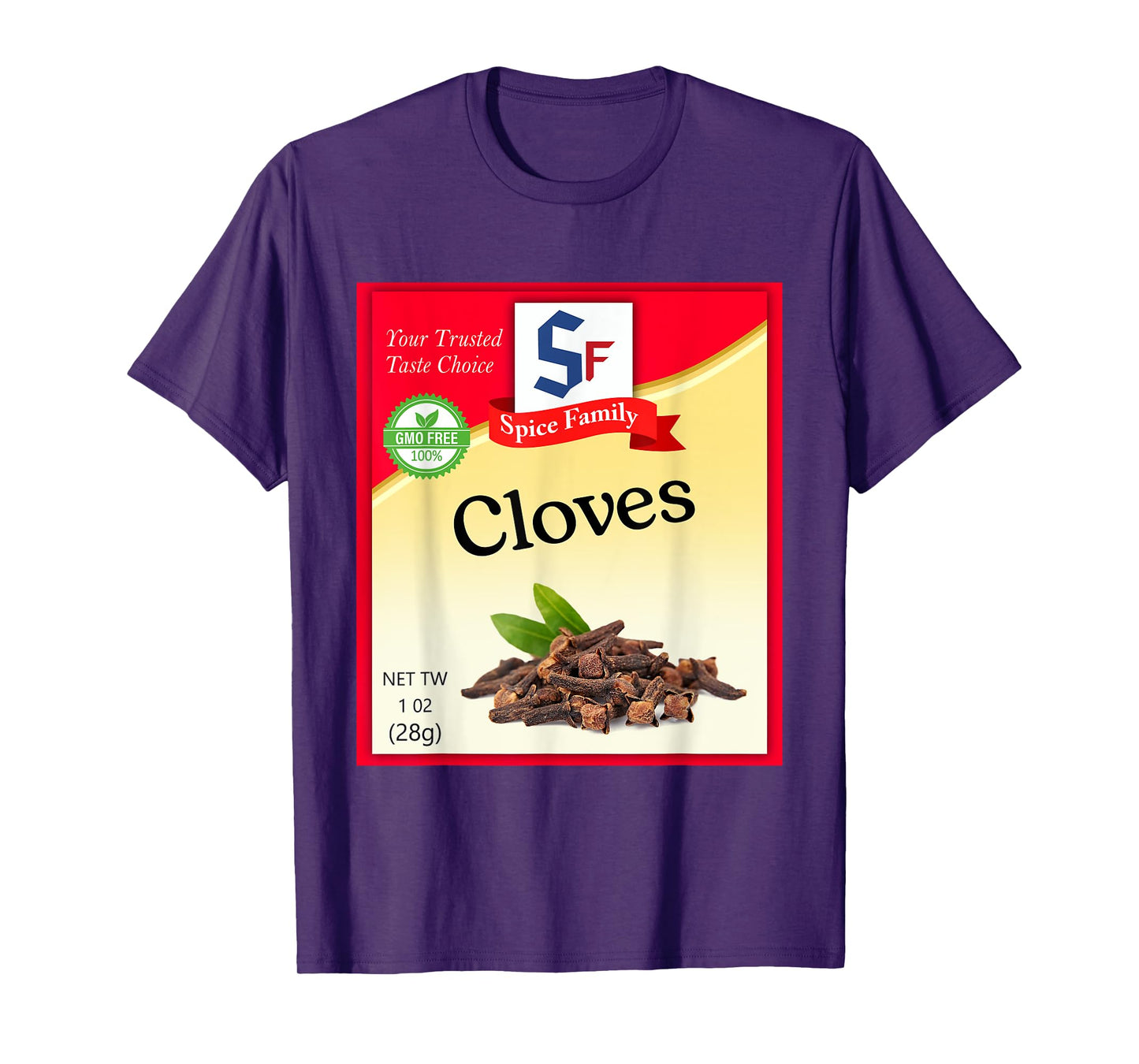Cloves Condiment Costume Holiday Spice Costumes T-Shirt