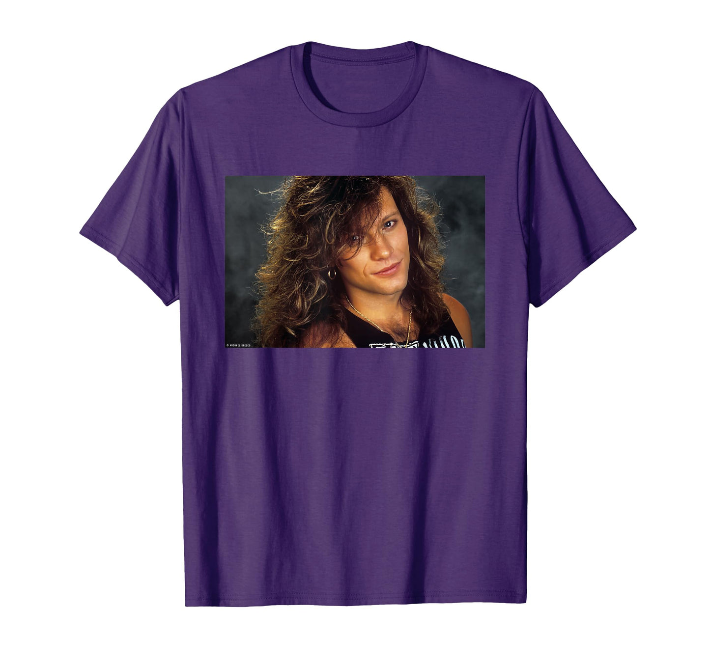 Jon Bon Jovi Rock Singer Portrait by Michael Grecco T-Shirt