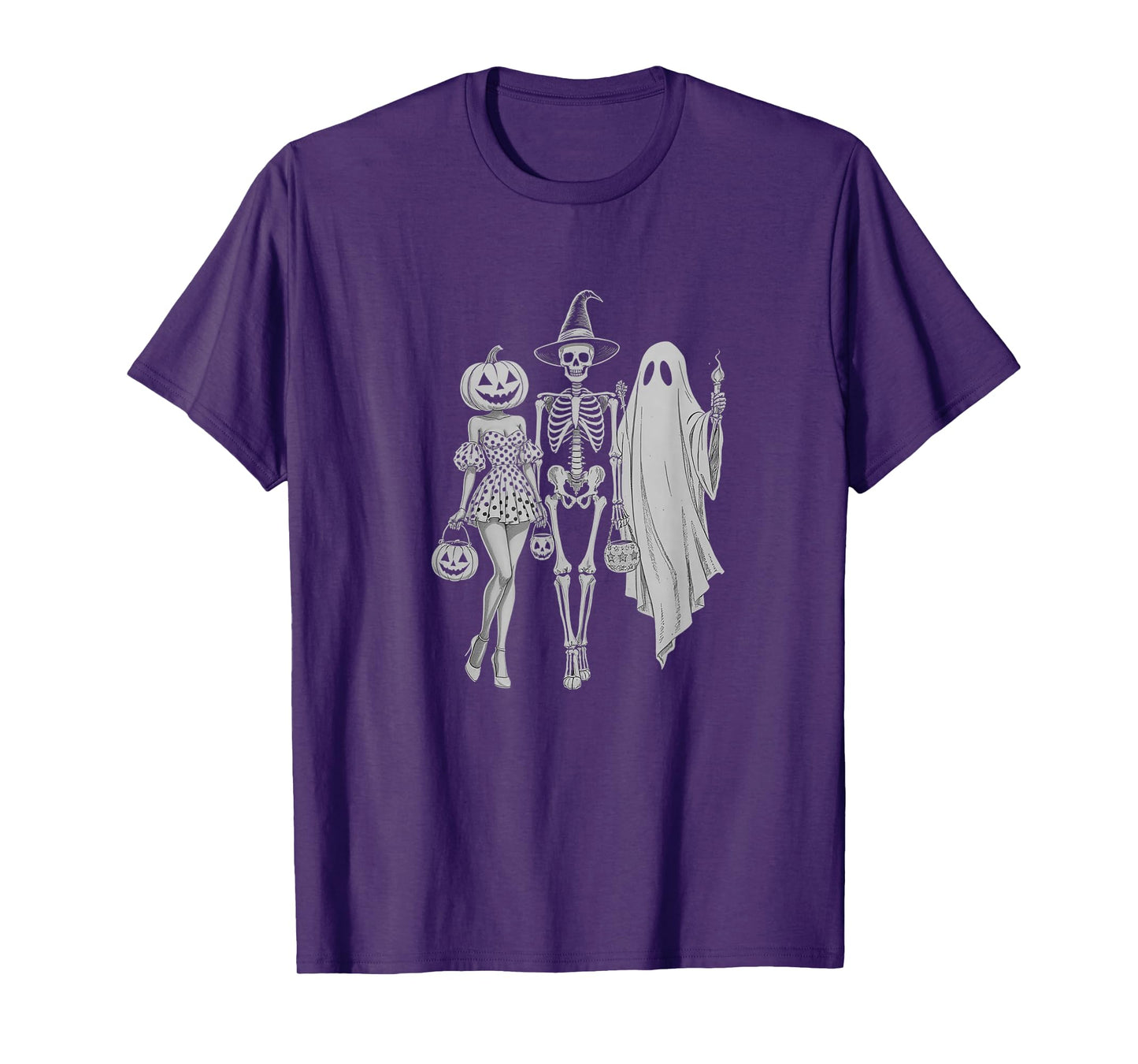 Creepy Halloween Spooky Squad T-Shirt