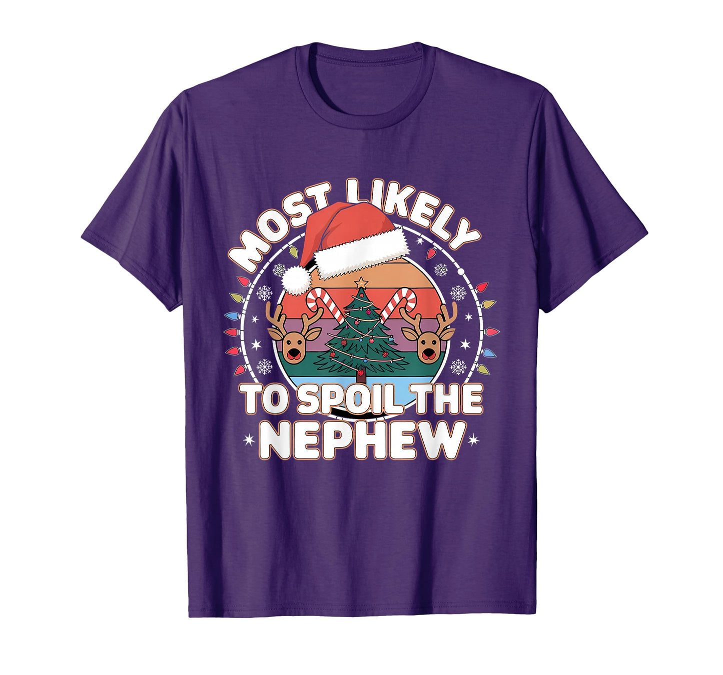 Christmas Party Most Likely to Spoil The Grandson Funny T-Shirt