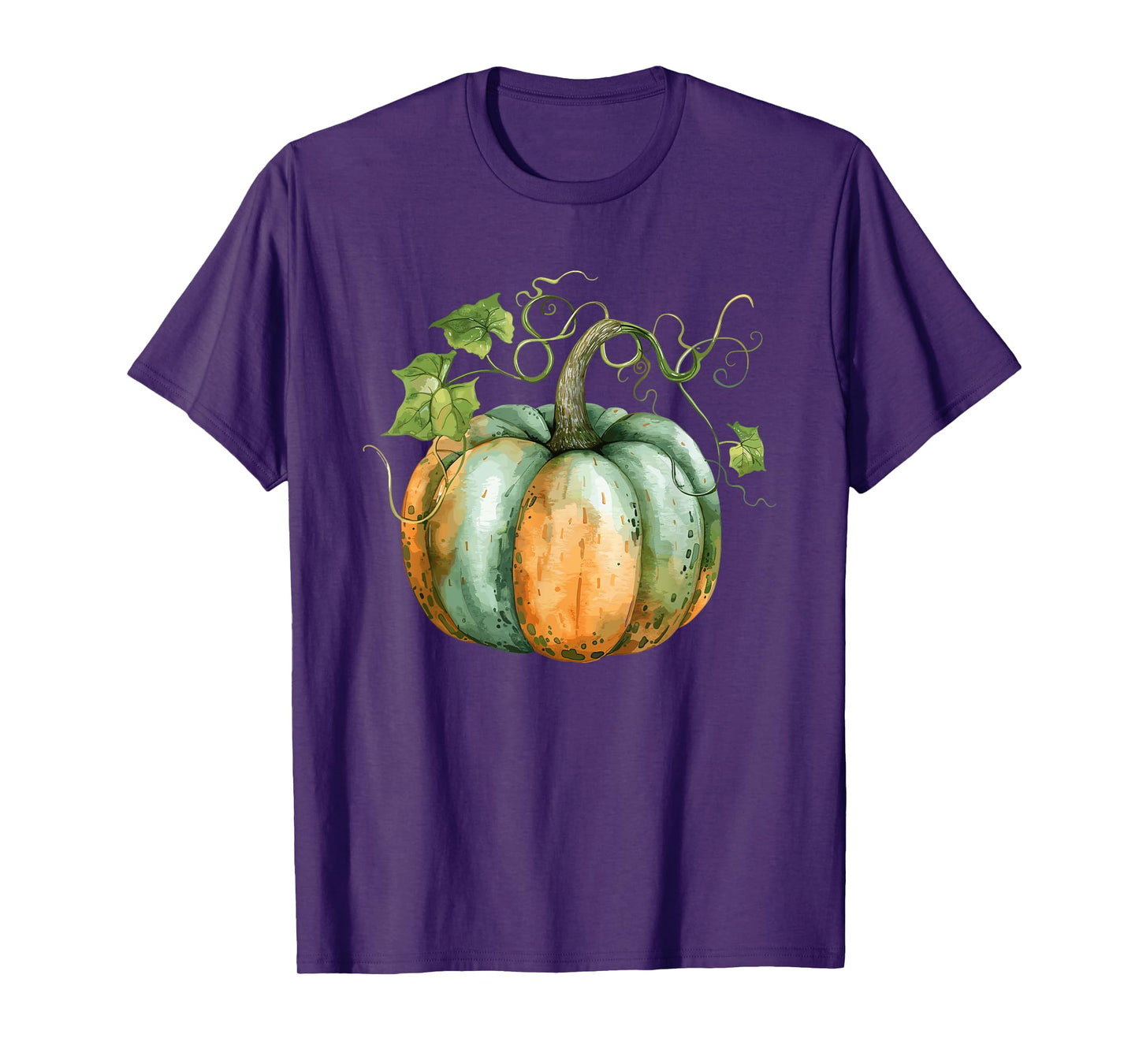 Vintage Pumpkin Autumn Harvest Fall Thanksgiving Design T-Shirt