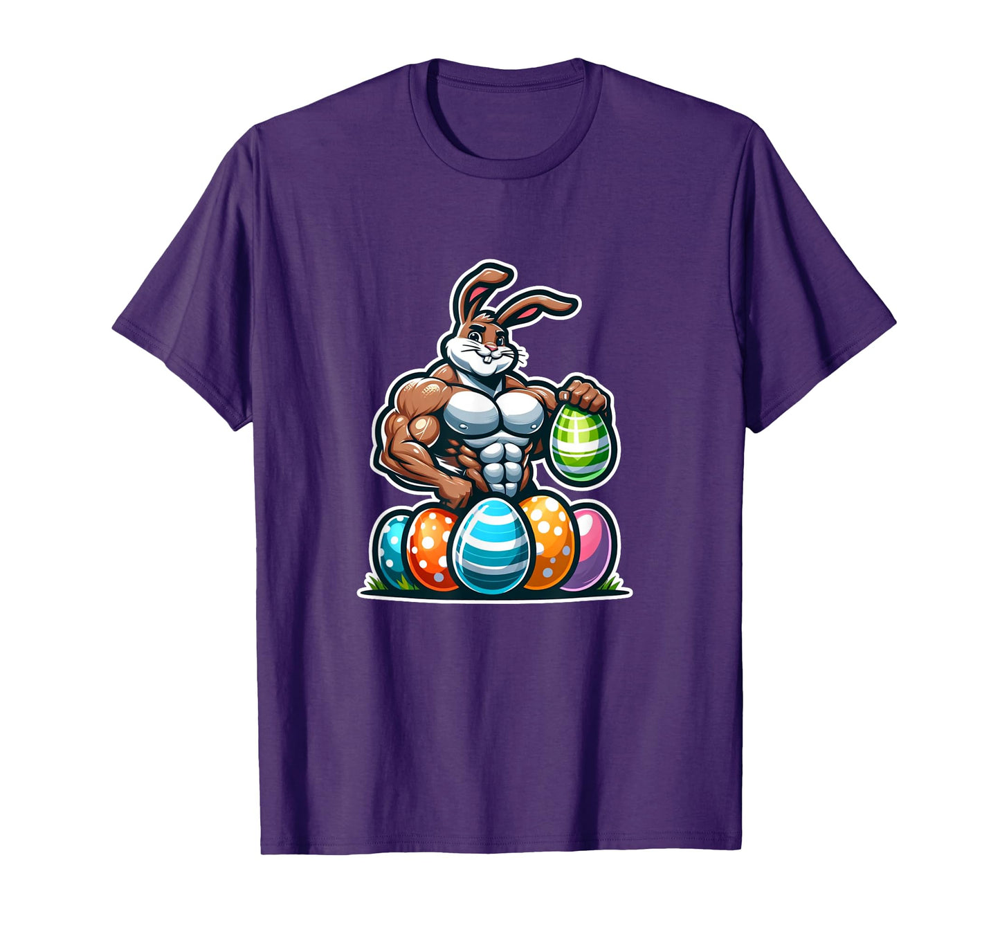 Jacked Easter Bunny Gym T-Shirt