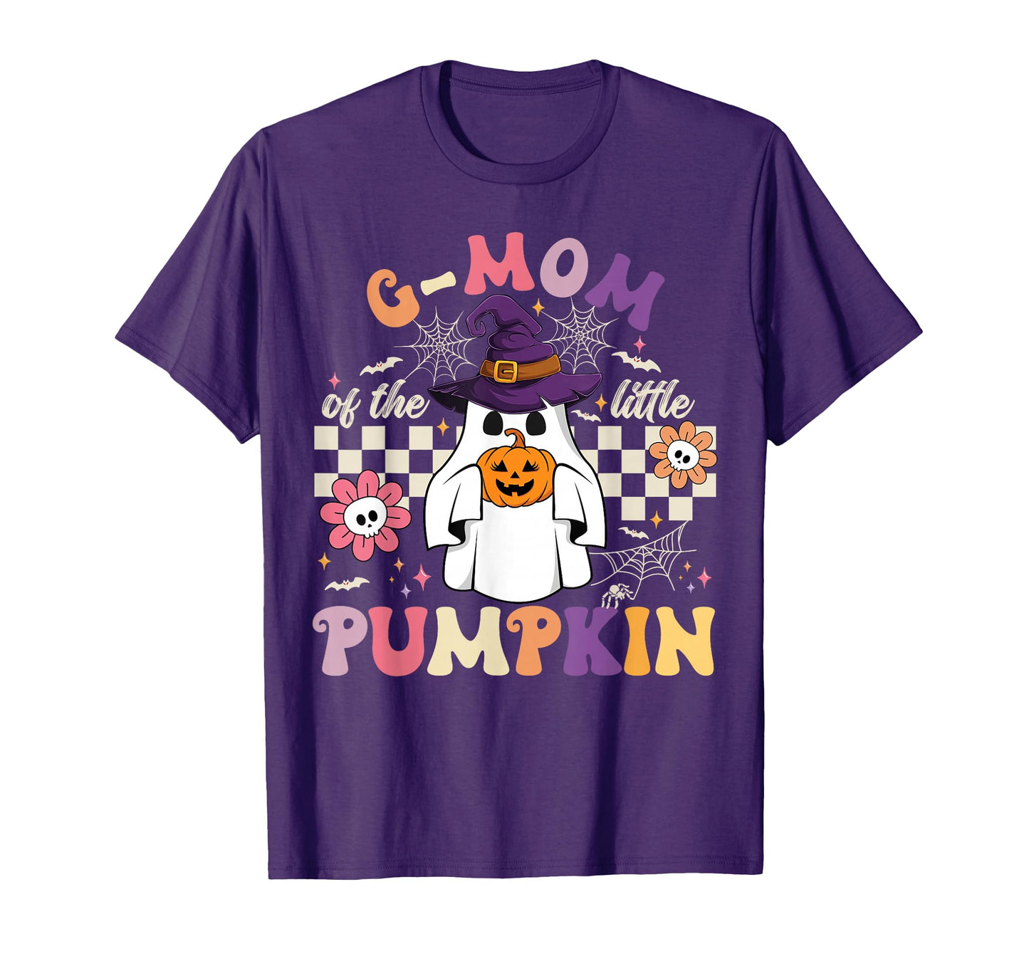 G Mom of The Little Pumpkin Halloween Spooky Ghost T-Shirt