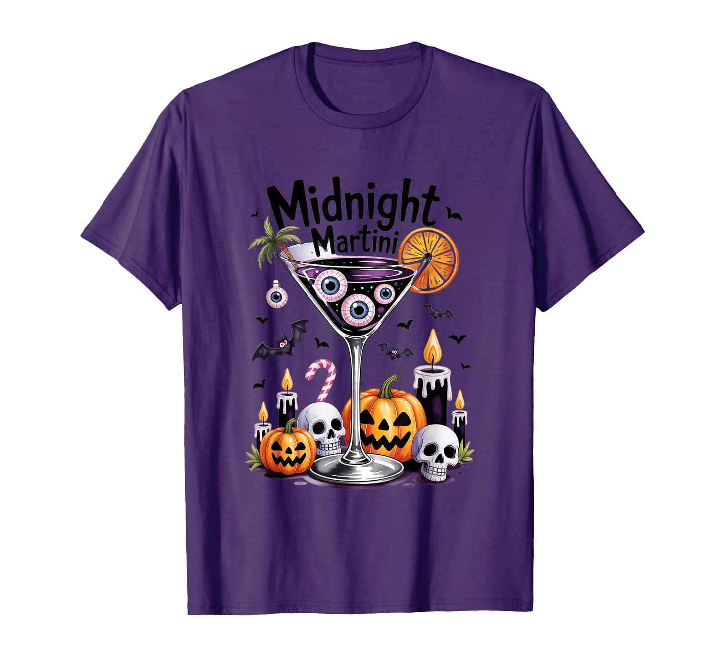 Spooky Eyeball Cocktail for Party Halloween T-Shirt