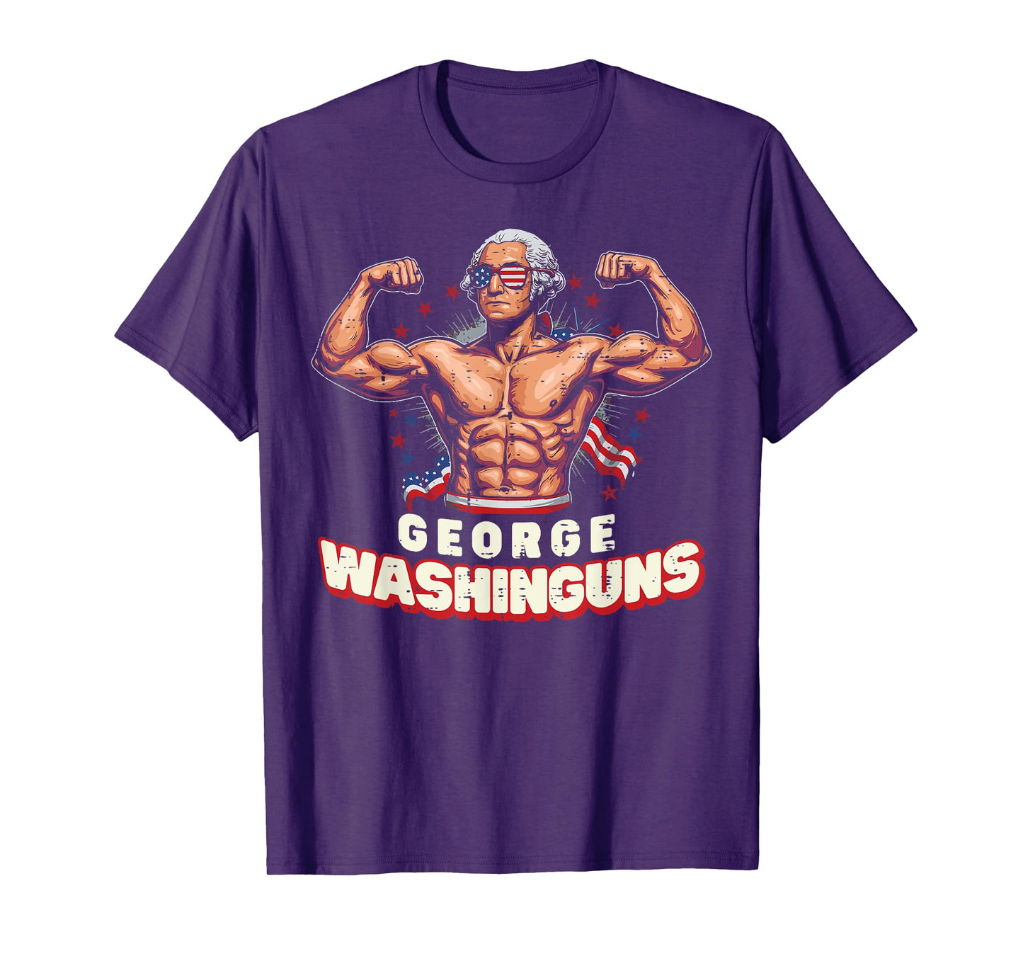 4th Of July Gym Washinguns Washington Workout Men Women T-Shirt