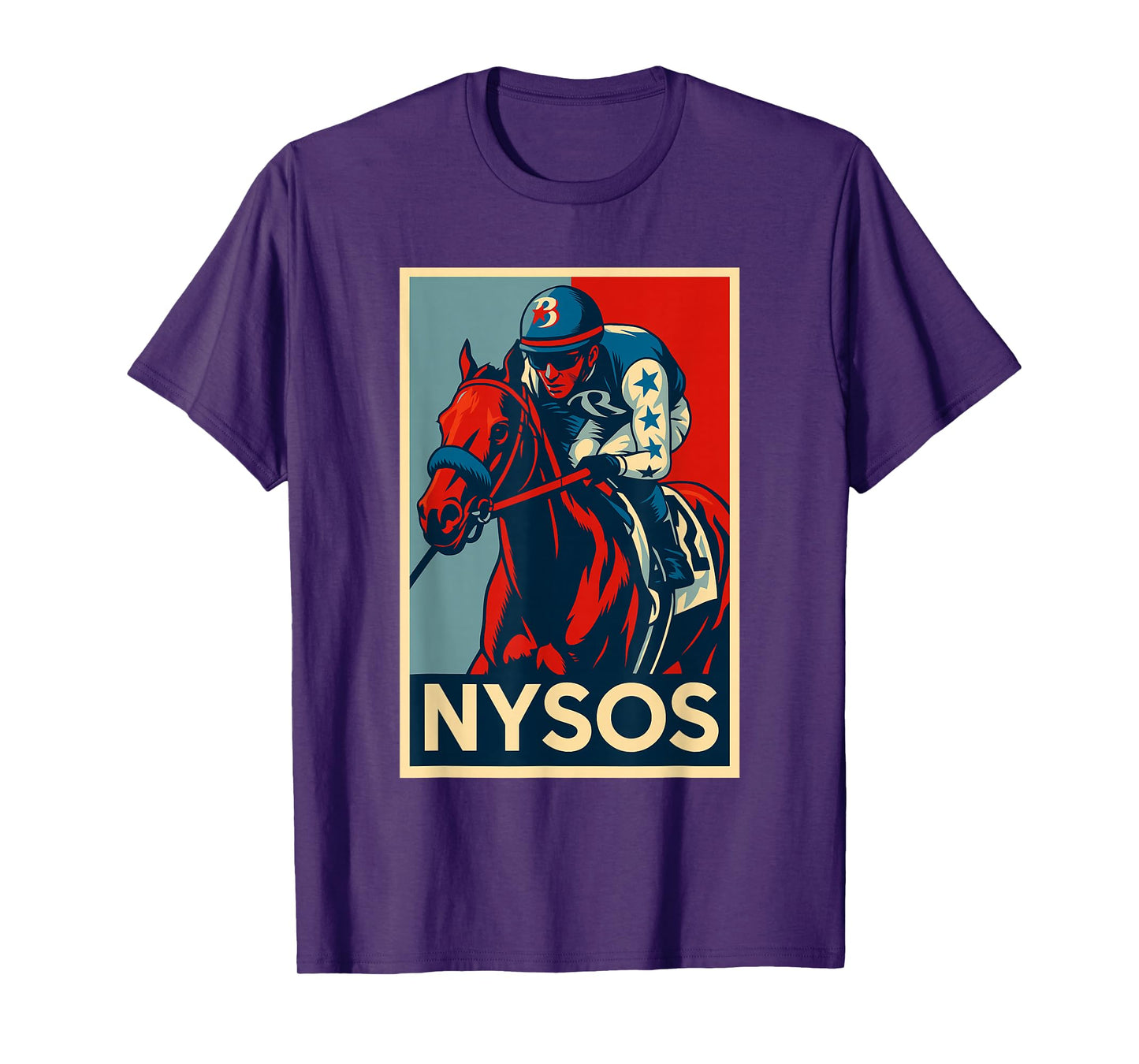 Nysos Horse, Horse Racing, Del Mar, Santa Anita, Horses T-Shirt