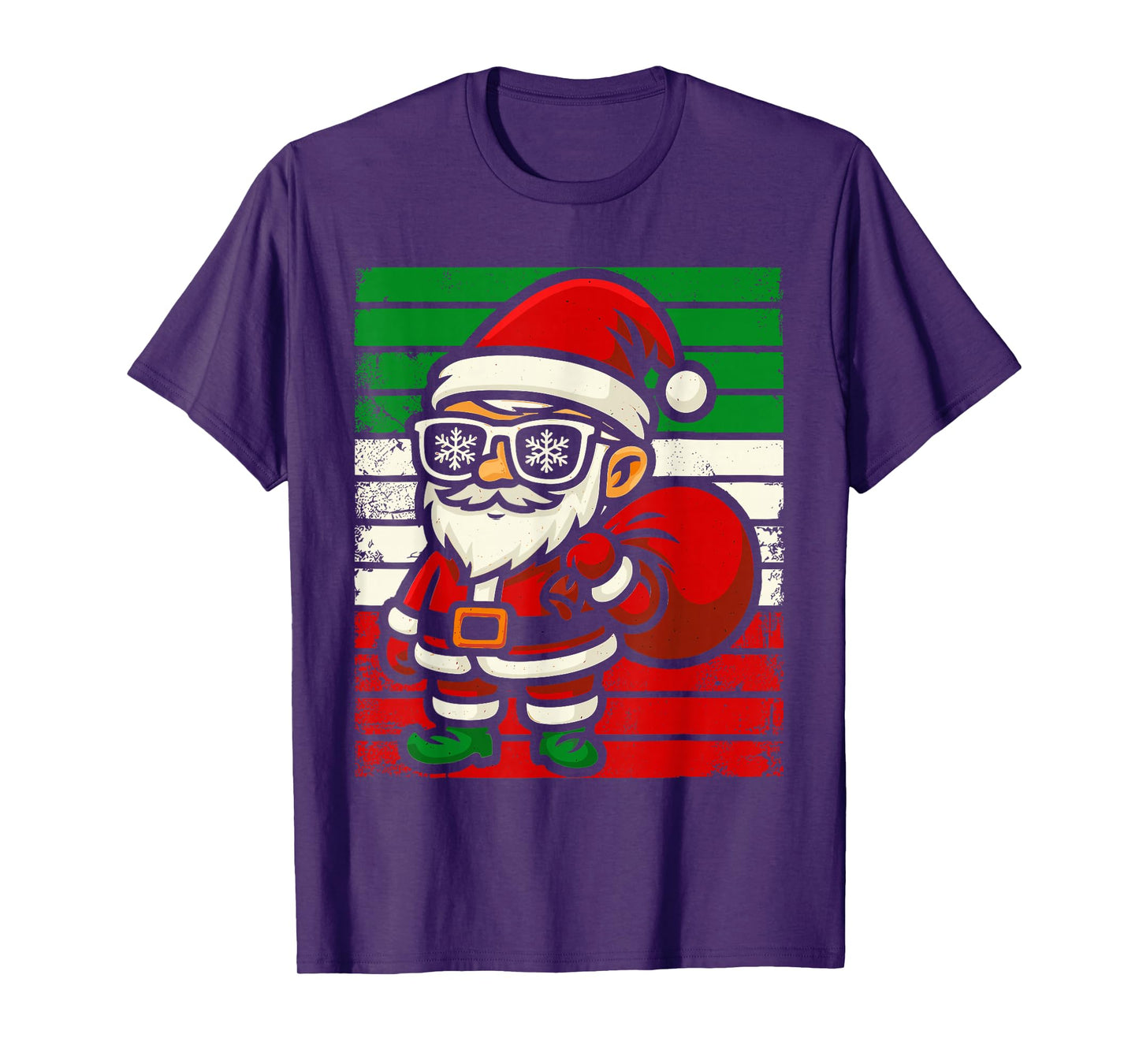 Santa Claus Christmas Men Women Kids Funny Christmas T-Shirt
