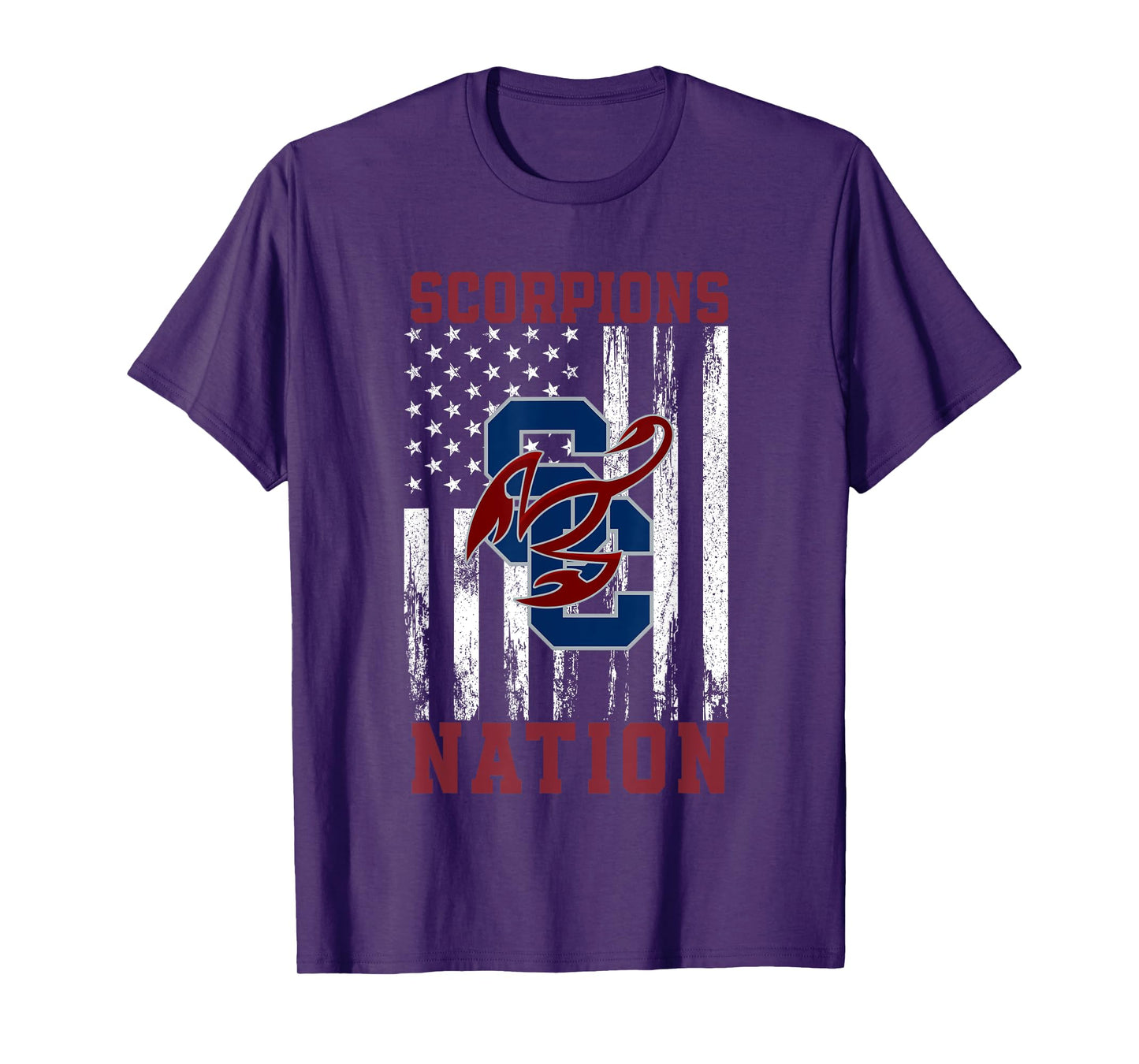 Sand Creek Scorpions Logo Nation HS T-Shirt