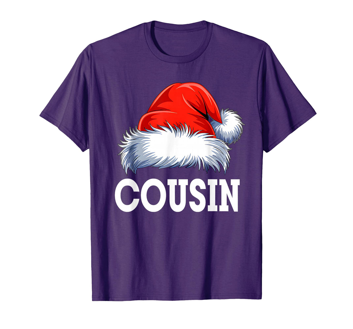 Cousin Santa Christmas Family Matching Pajamas Xmas Squad T-Shirt