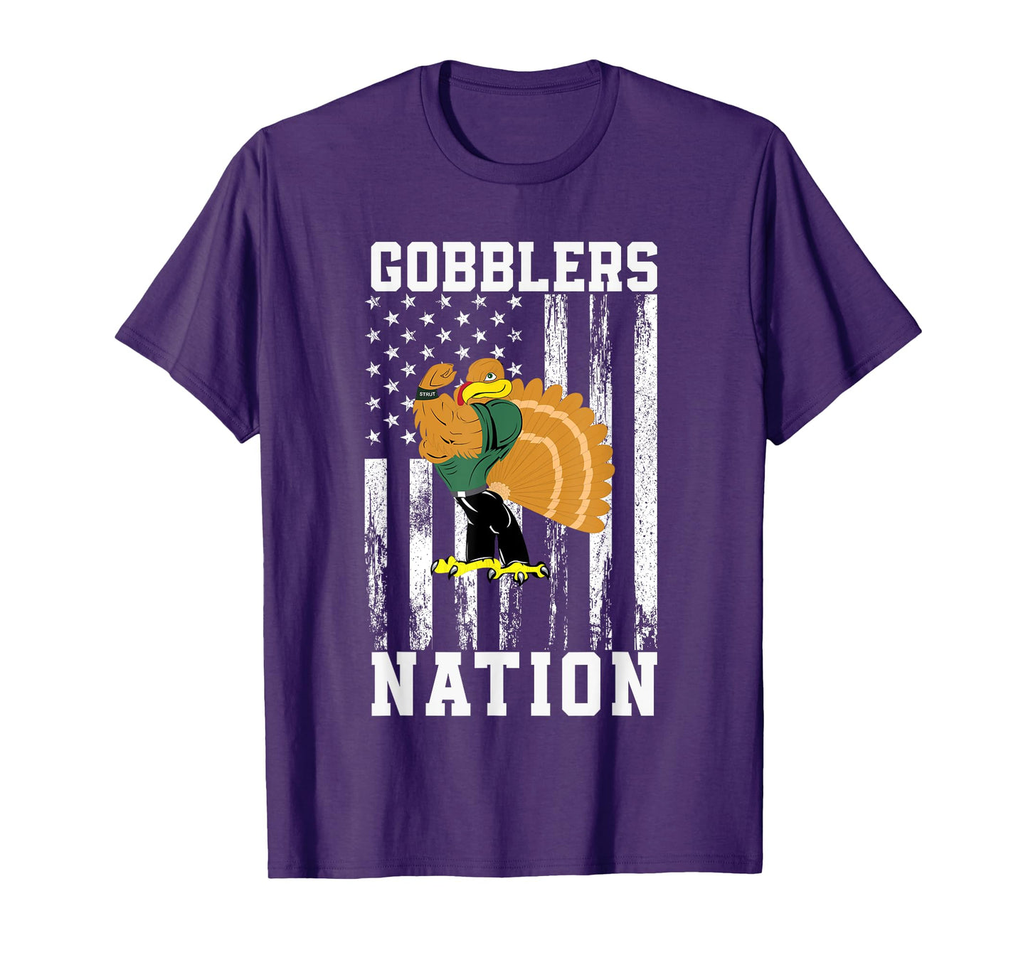 Broadway Gobblers Logo Nation HS T-Shirt