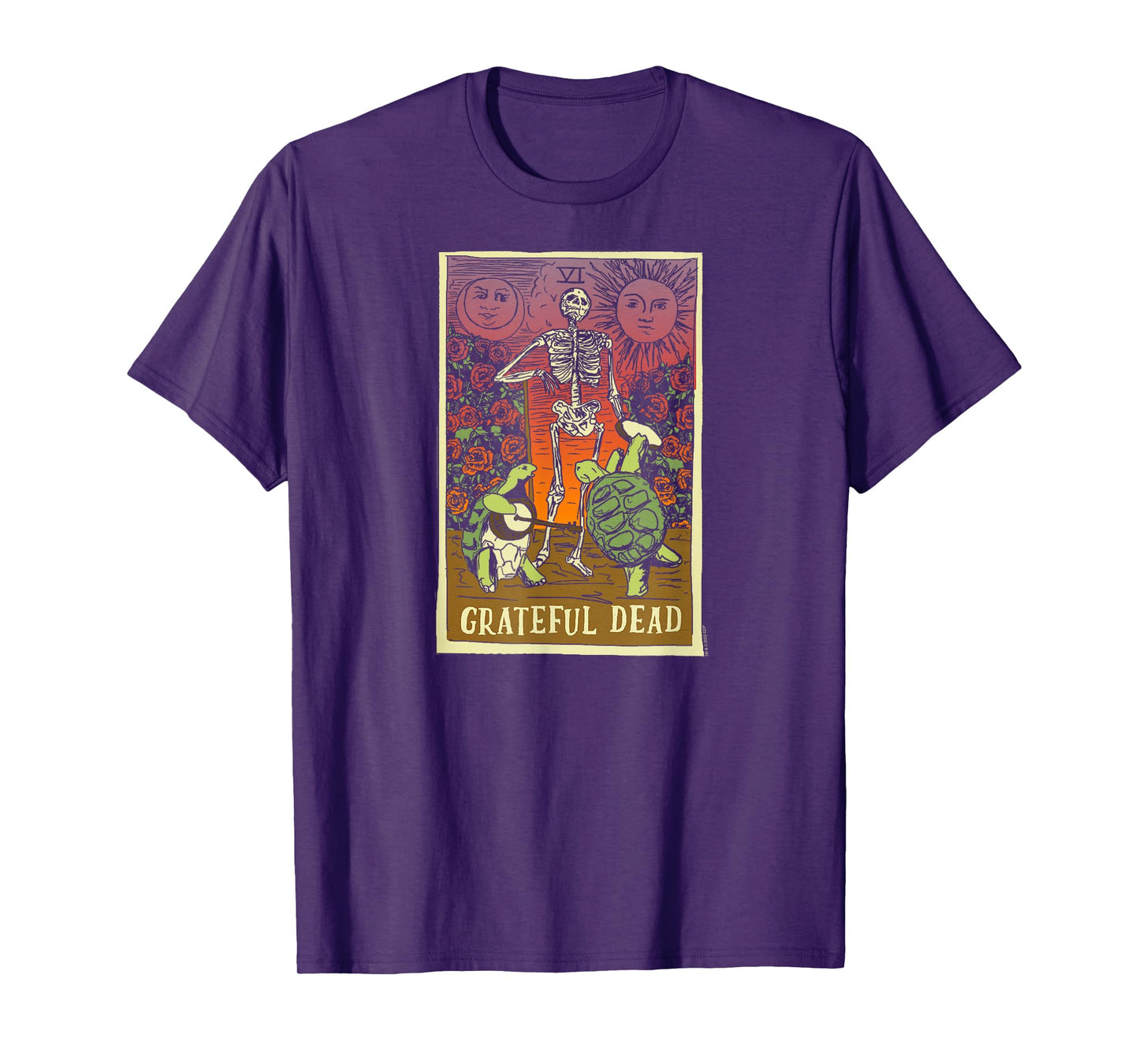 Grateful Dead Terrapin Tarot Card Vintage Band T-Shirt