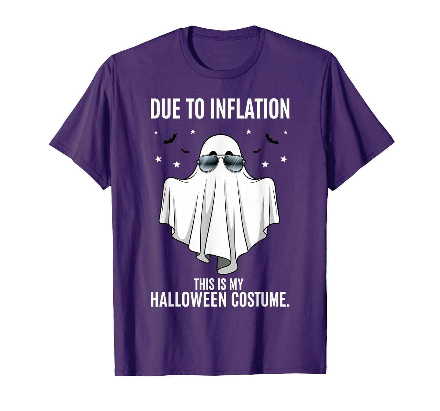Ghost Halloween Costume Funny Halloween 2025 T-Shirt