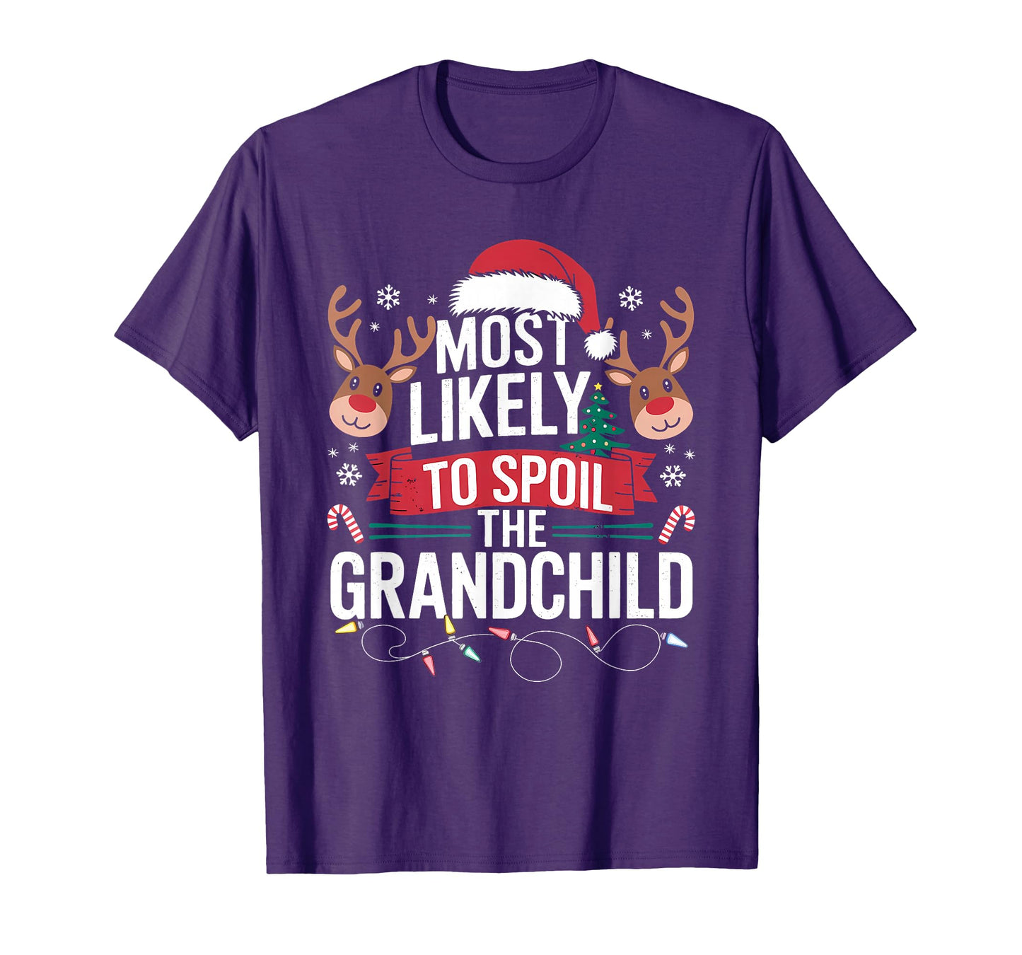 Christmas Party Most Likely to Spoil The Grandchild T-Shirt