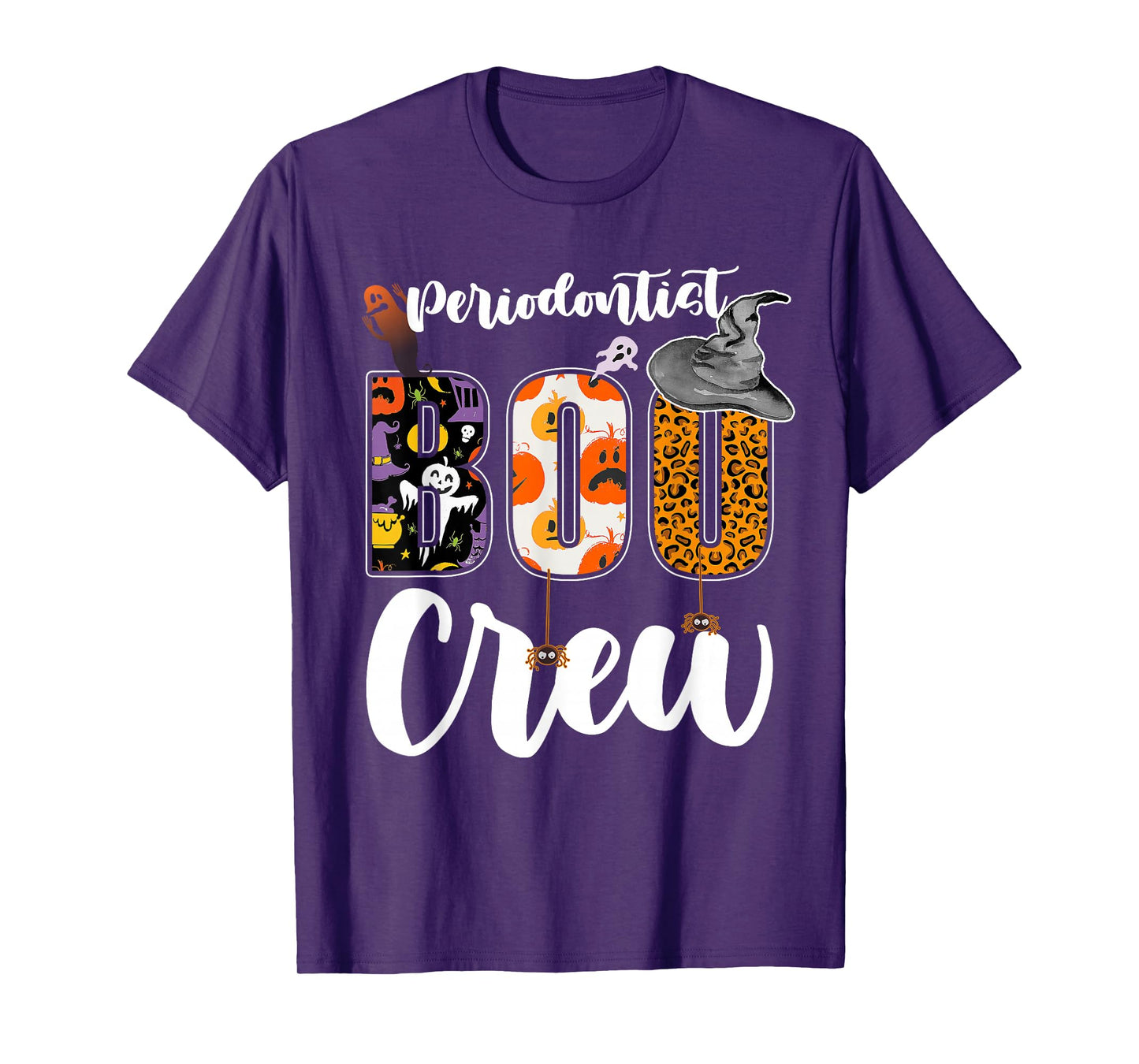 Periodontist Boo Crew Halloween Match Dentist T-Shirt