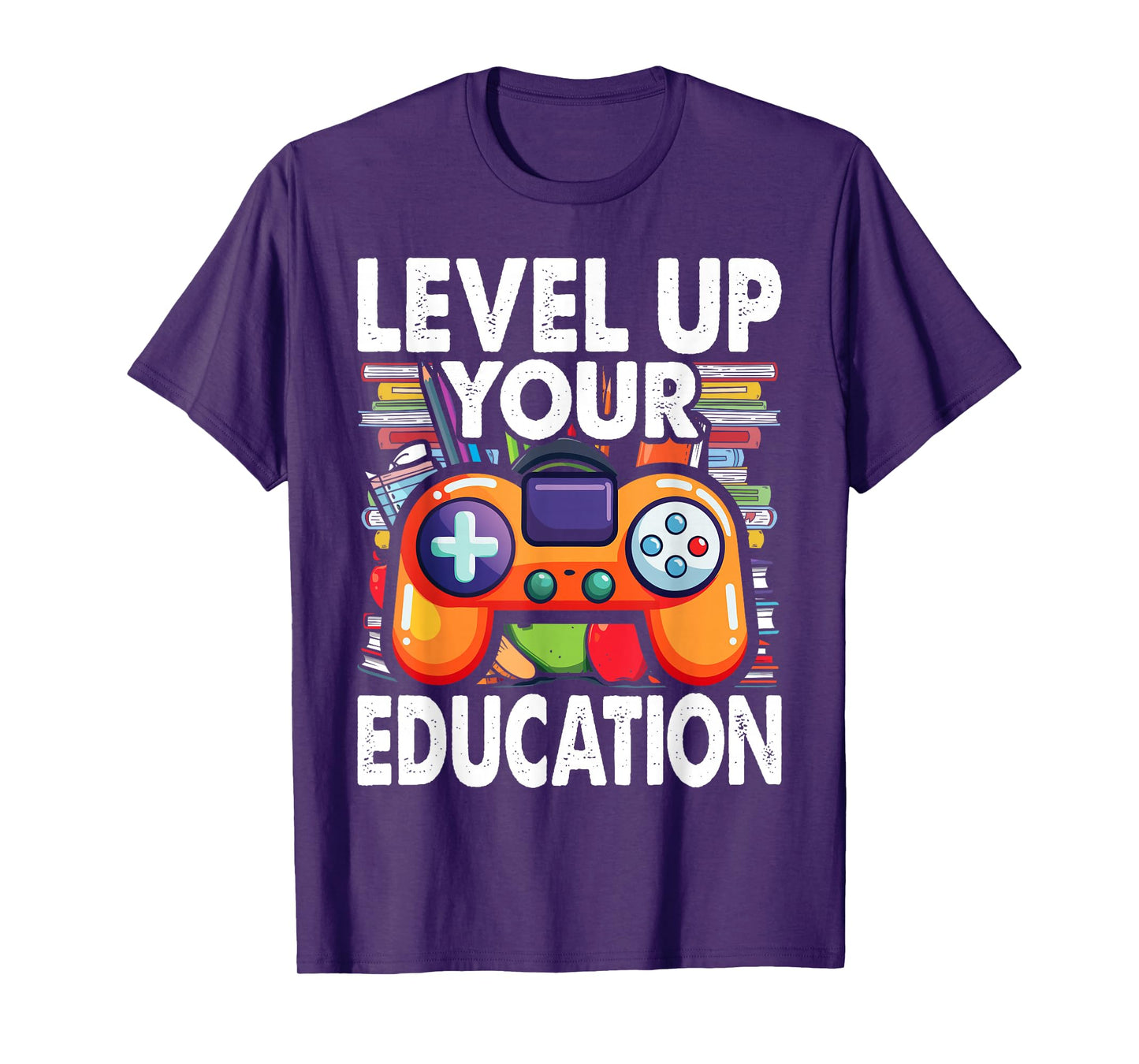 Level Up Your Education - Gaming-Inspired Teacher Design T-Shirt