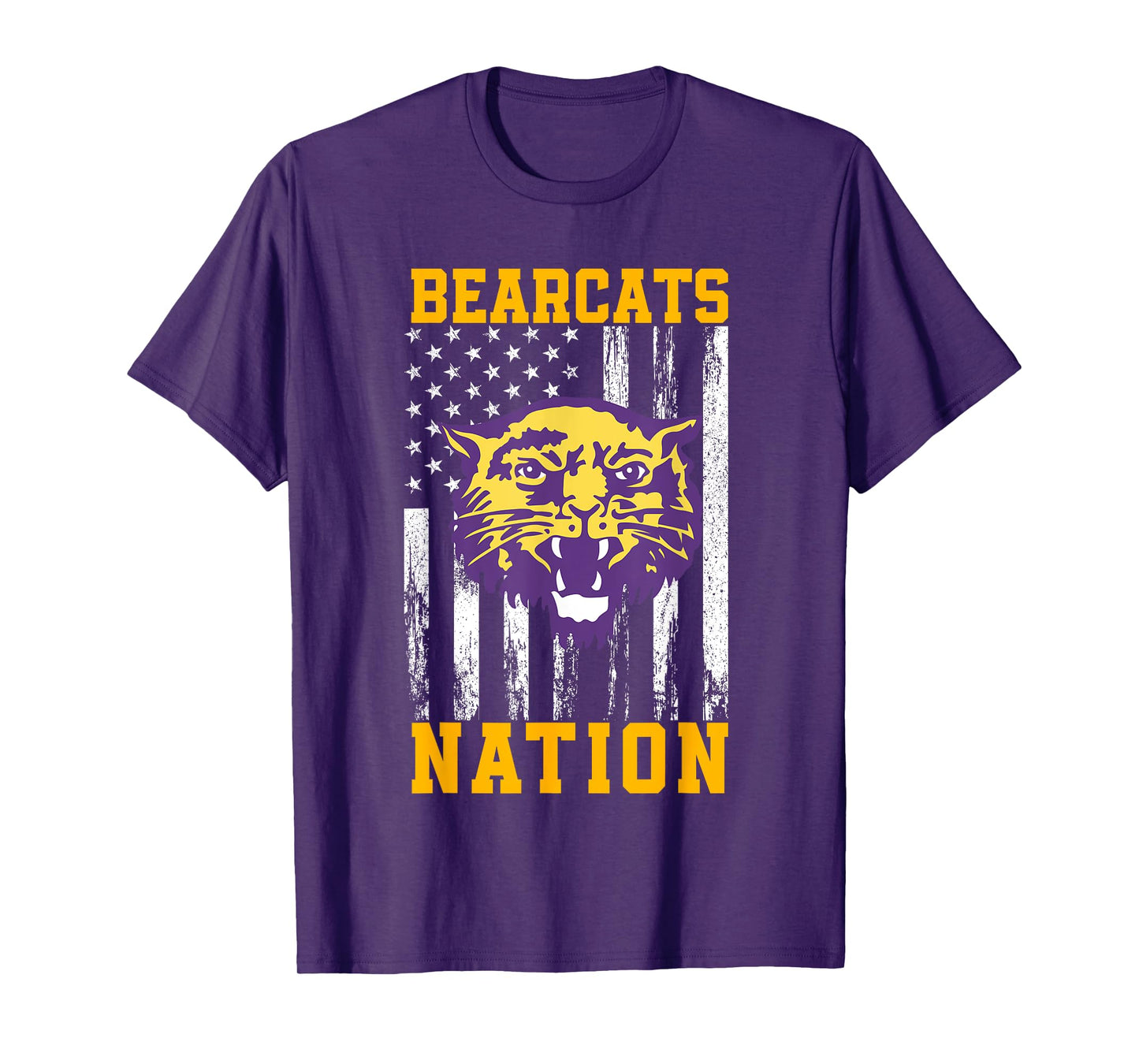 Booneville Bearcats Logo Nation HS T-Shirt