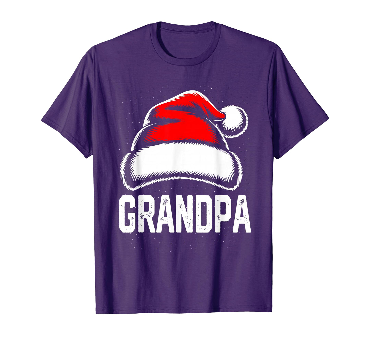Grandpa Santa Christmas Family Matching Pajamas Xmas Squad T-Shirt