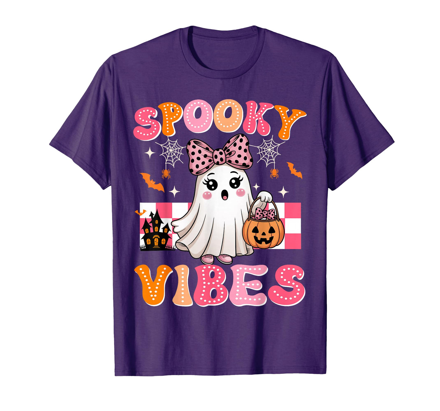 Funny Boo Ghost Pumpkin Halloween Spooky Season T-Shirt