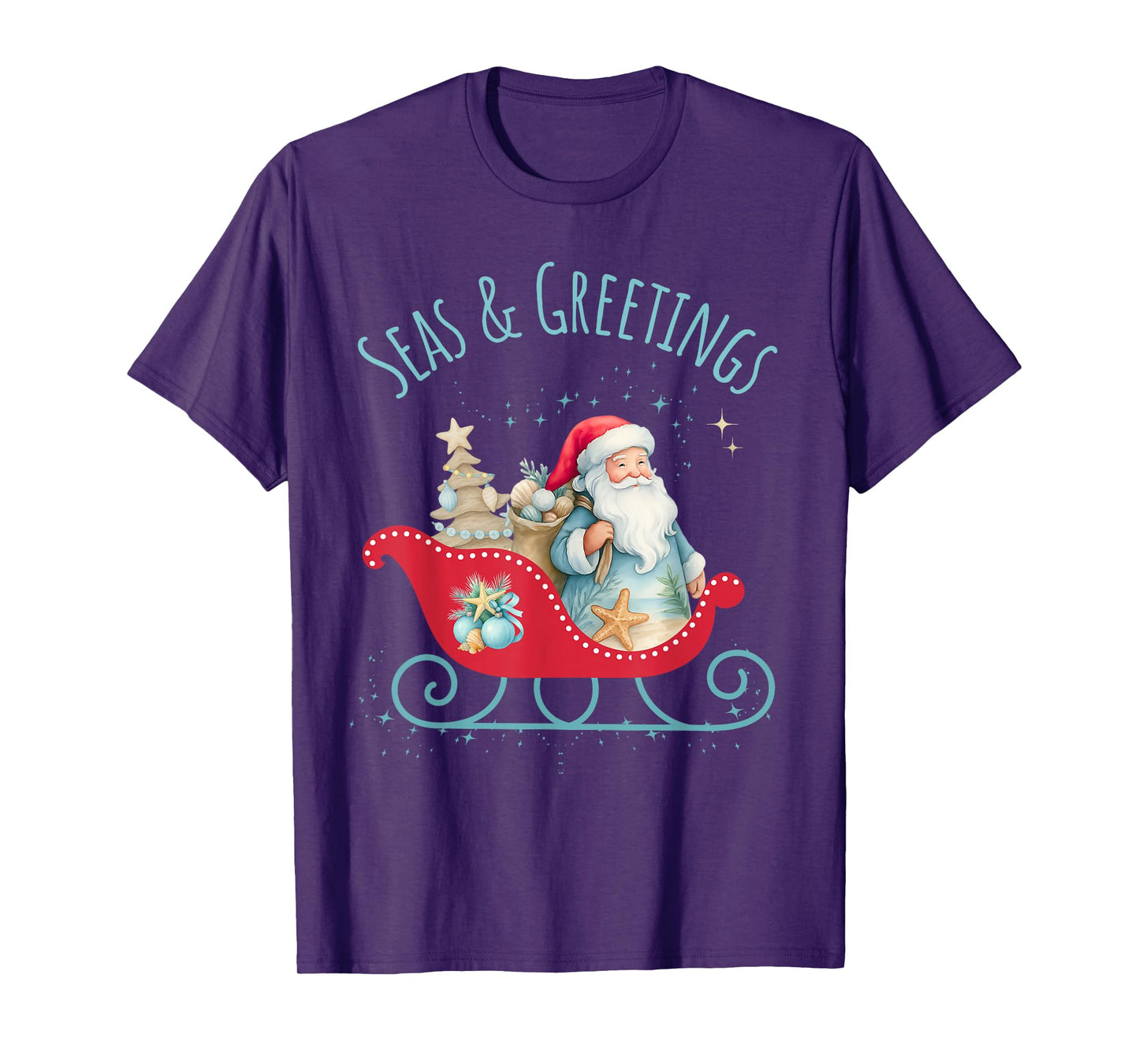 Seas & Greetings Beachy Christmas T-Shirt