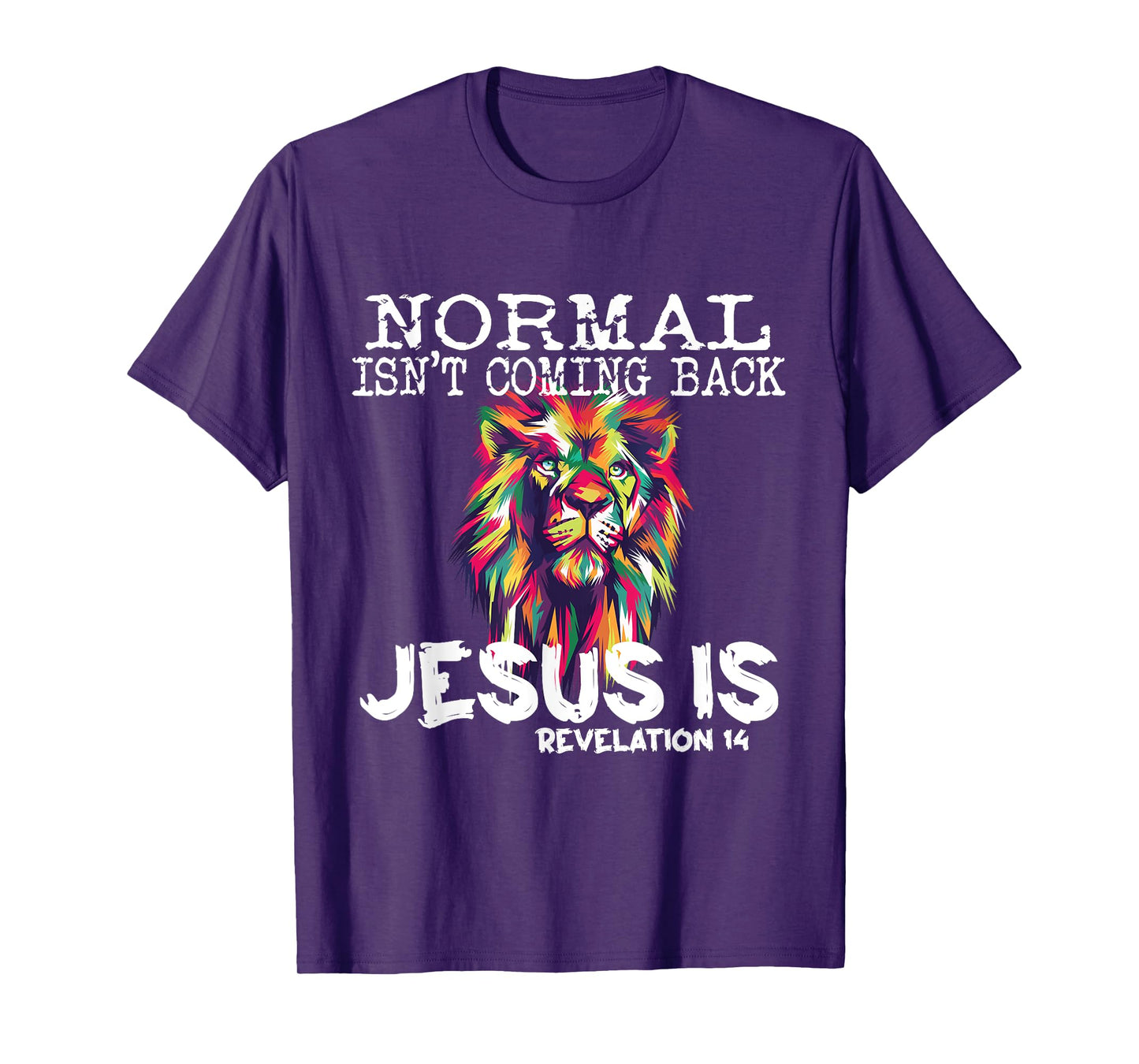 Normal Isnt Coming Back Jesus Is T-Shirt