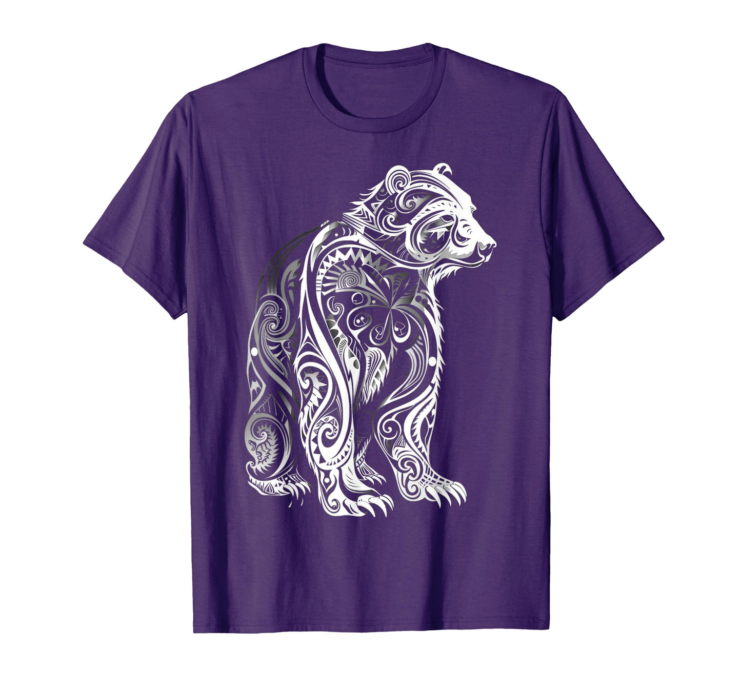 Bear Tribal Vintage Retro Graphic T-Shirt