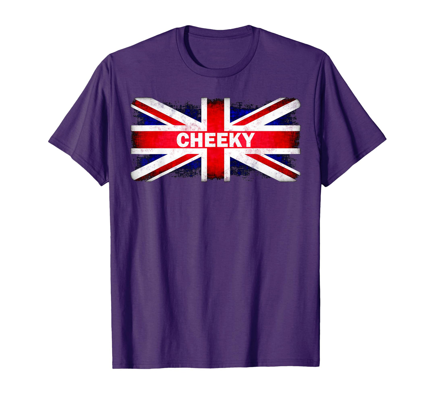 Funny Cheeky British Flag Union Jack Bold Sassy Gift T-Shirt