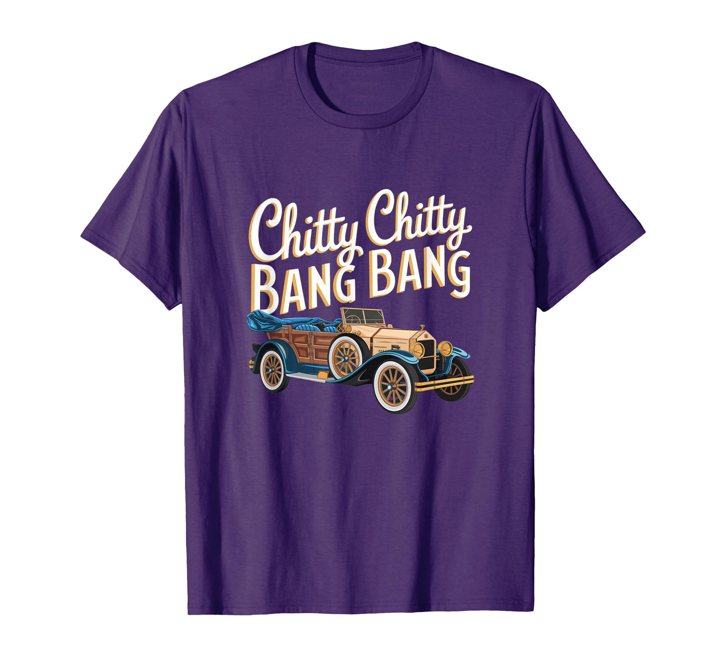 Chitty Chitty Bang Bang Vintage Car Musical Theatre T-Shirt