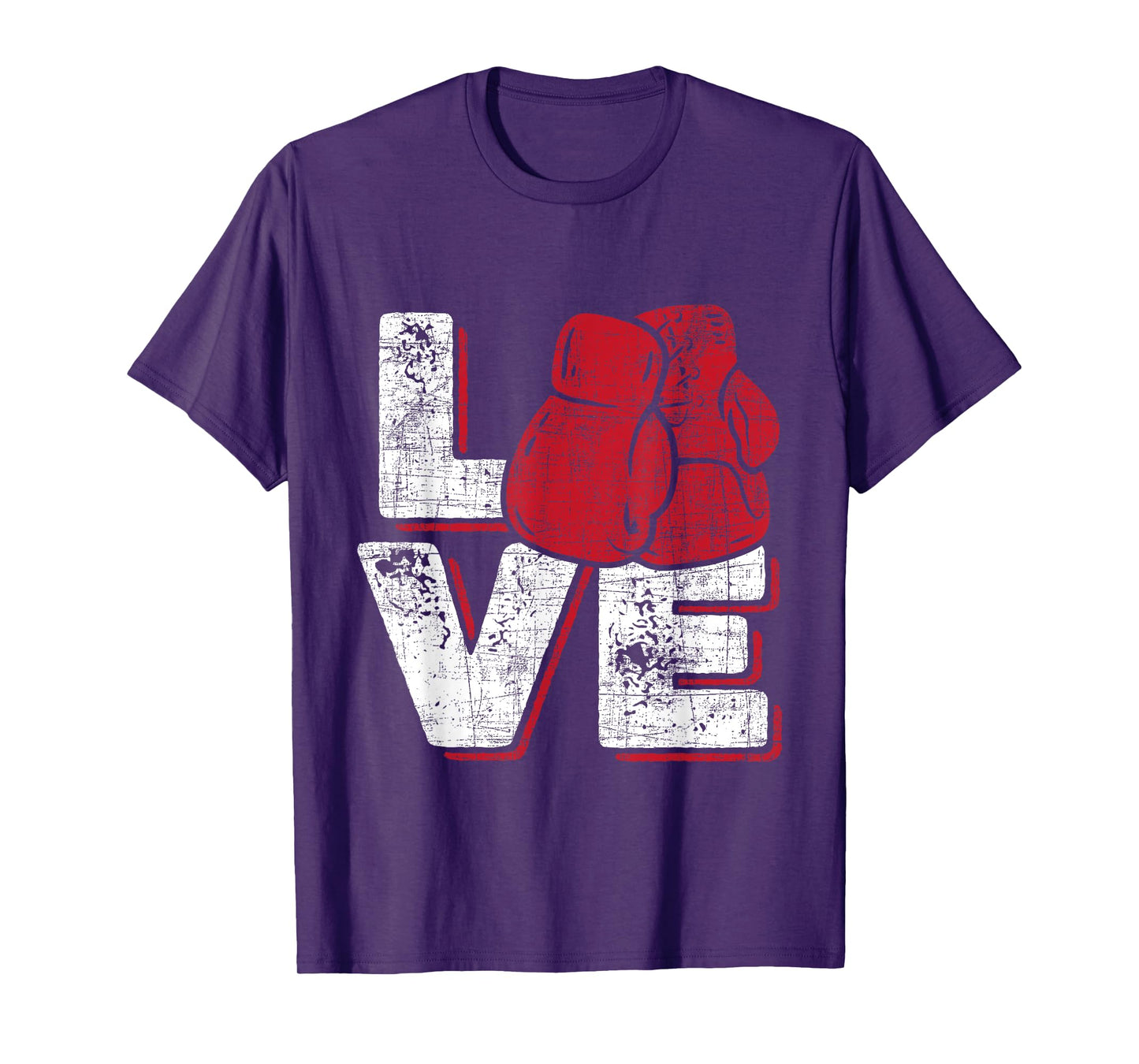 Love - Kickboxer Kickboxing Fitness Workout Martial Arts T-Shirt