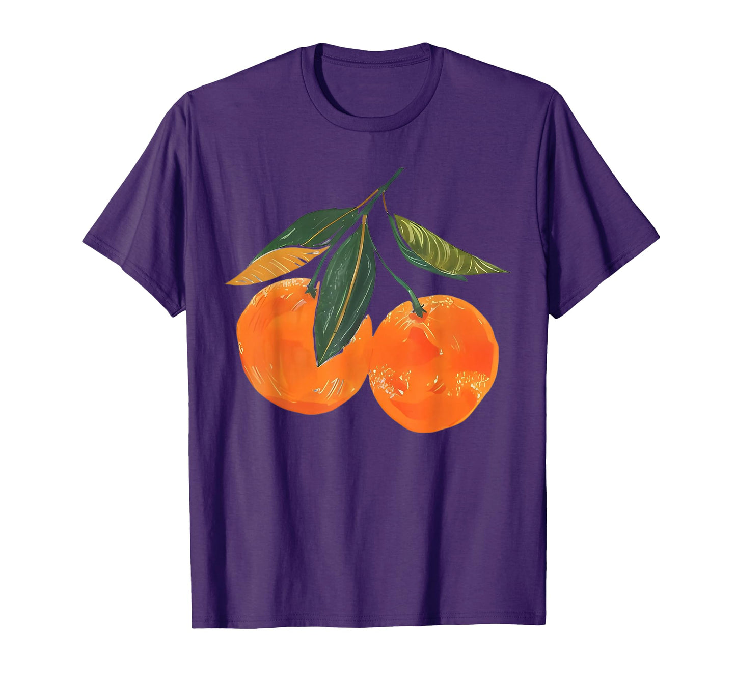 Orange Fruit Aesthetic Vintage T-Shirt