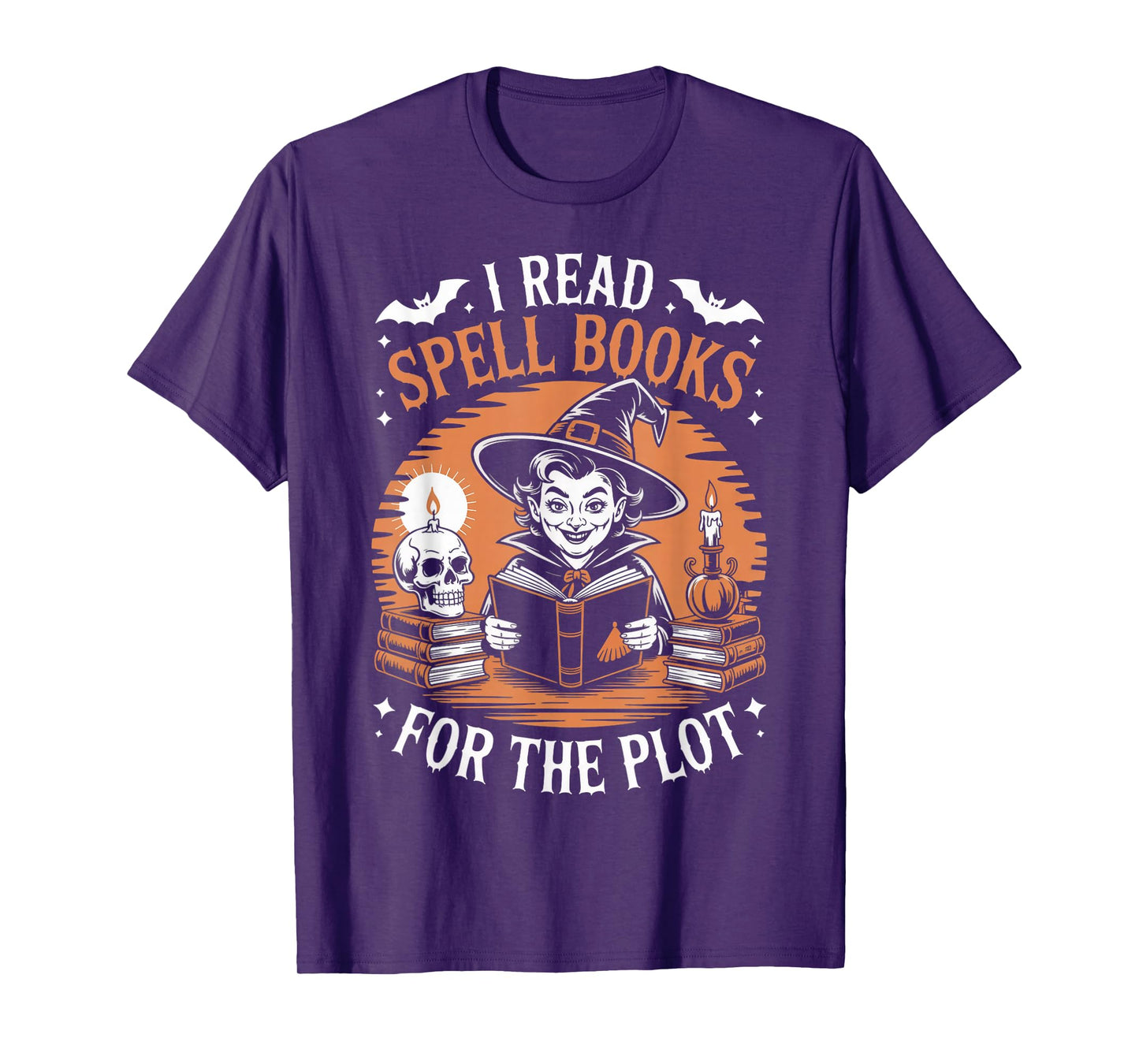 Read Spell Books Witch Witches Bookish Book Reader Reading T-Shirt