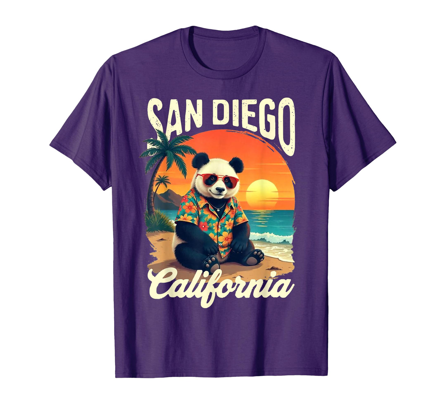 California Panda Zoo San Diego New Year 2025 Family Vaction T-Shirt