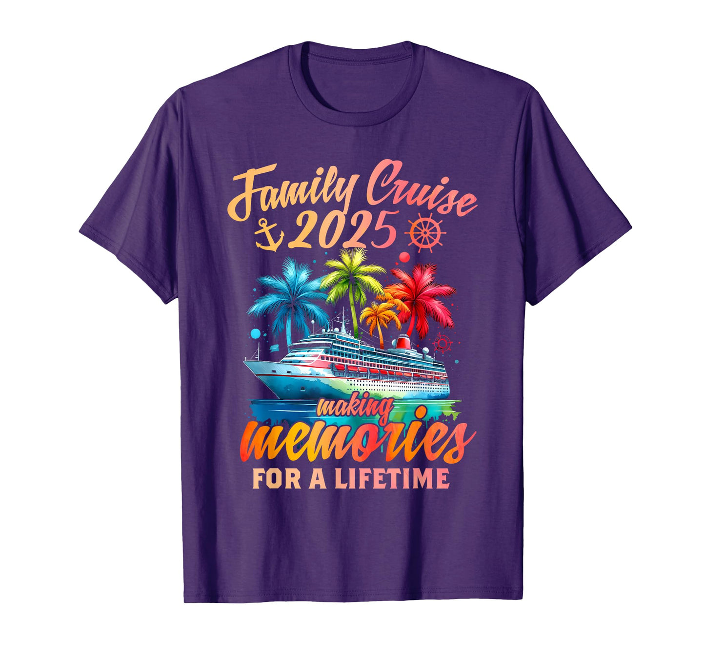 Family Cruise 2025 Family Matching Cruise Vacation Party T-Shirt