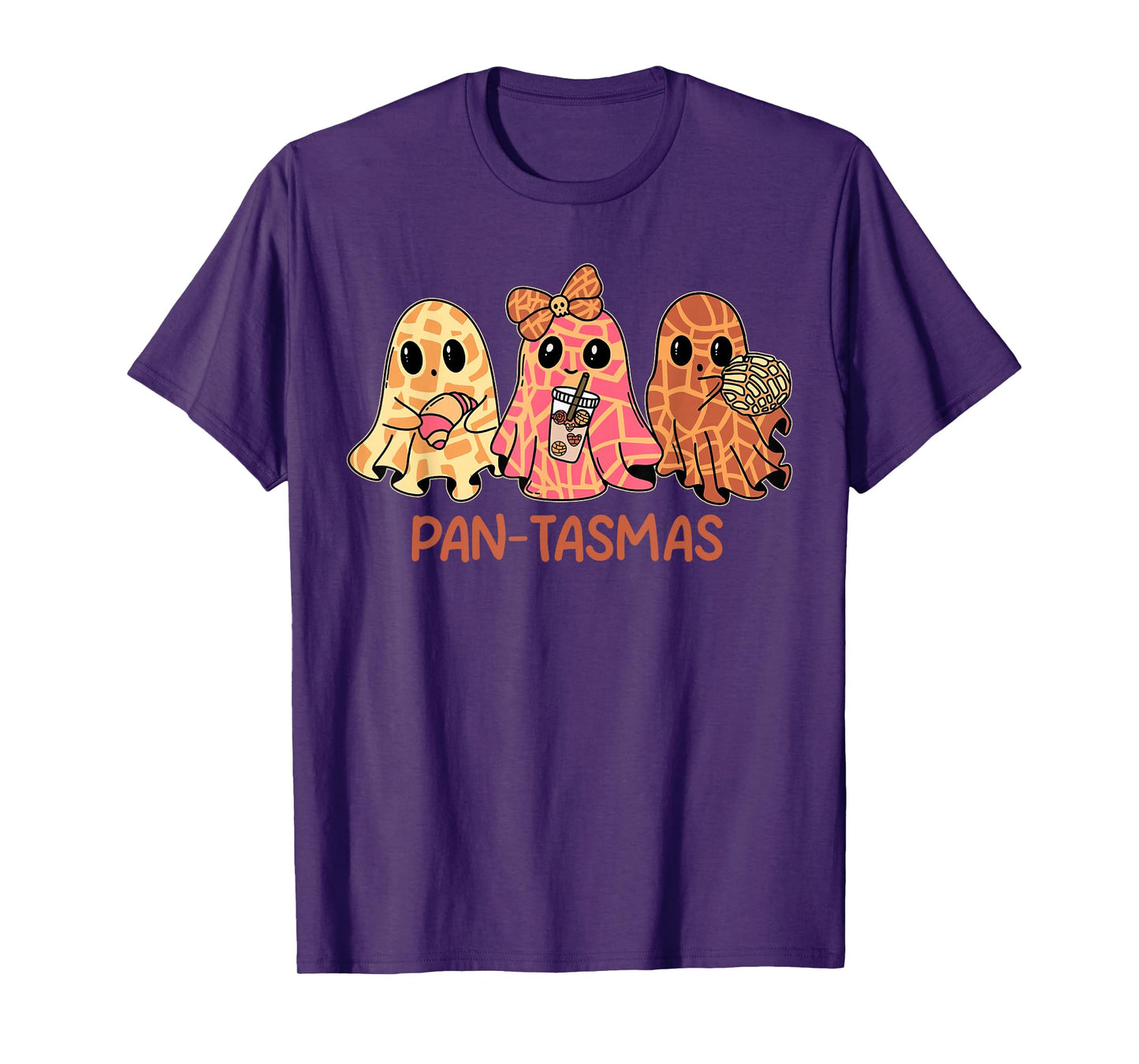 Pantasmas Ghost Coquette Bow Funny Conchas Mexican Halloween T-Shirt